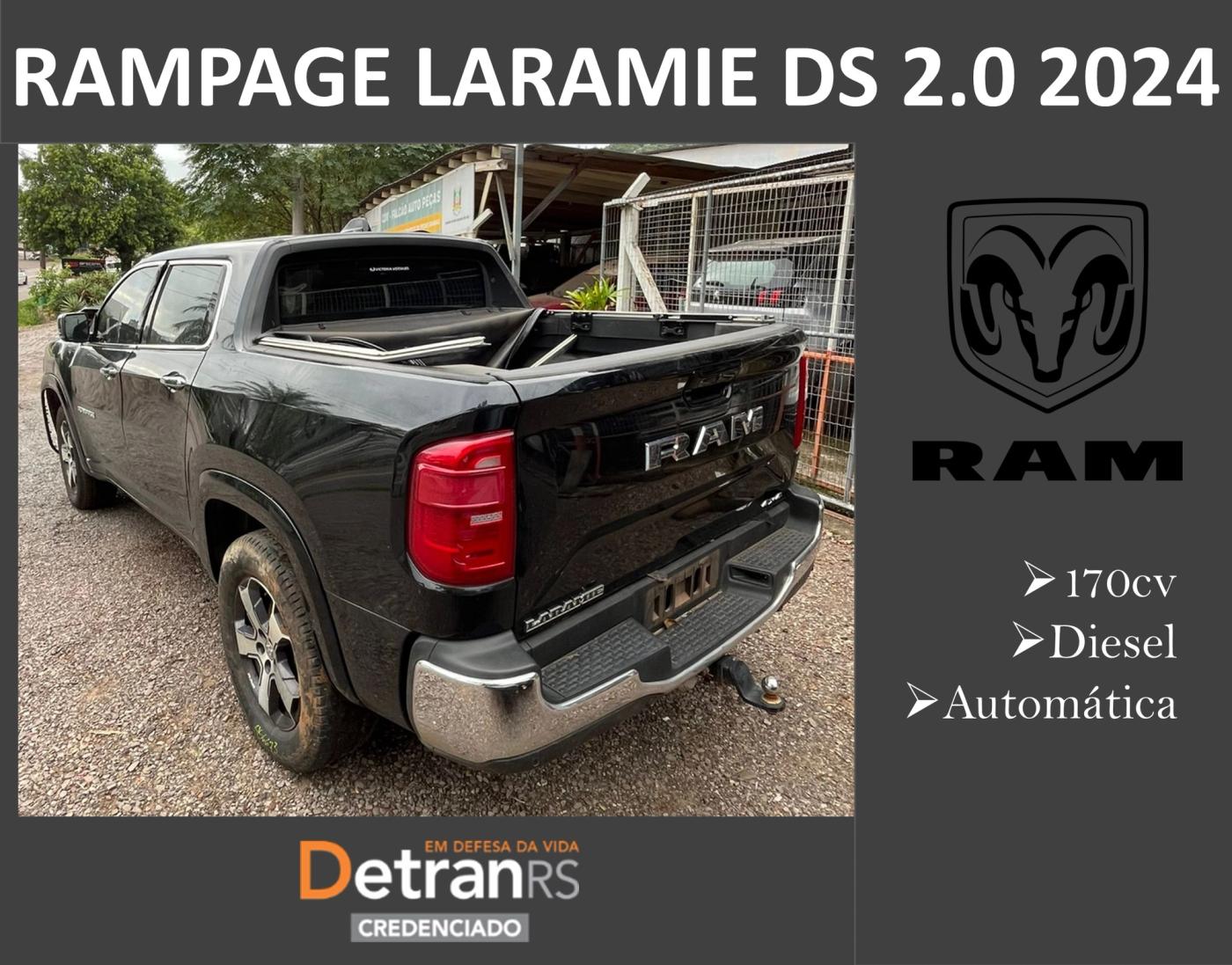 Ram RAMPAGE LARAMIE DS 2.0 2024