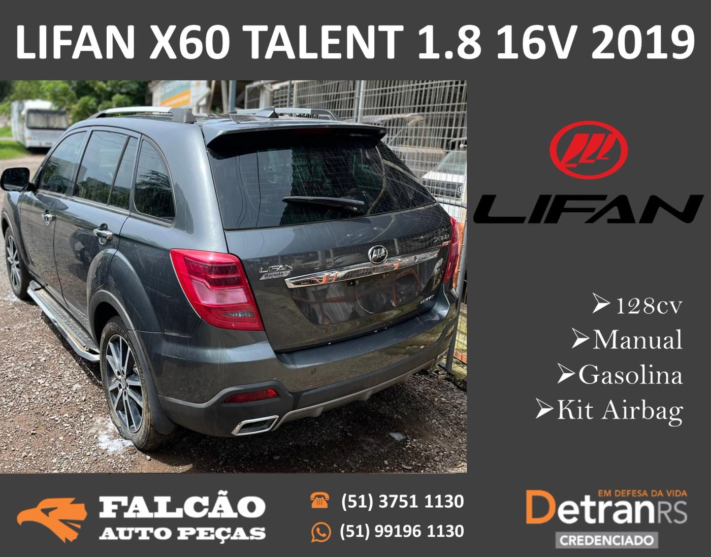Lifan X60 1.8 TALENT 2019