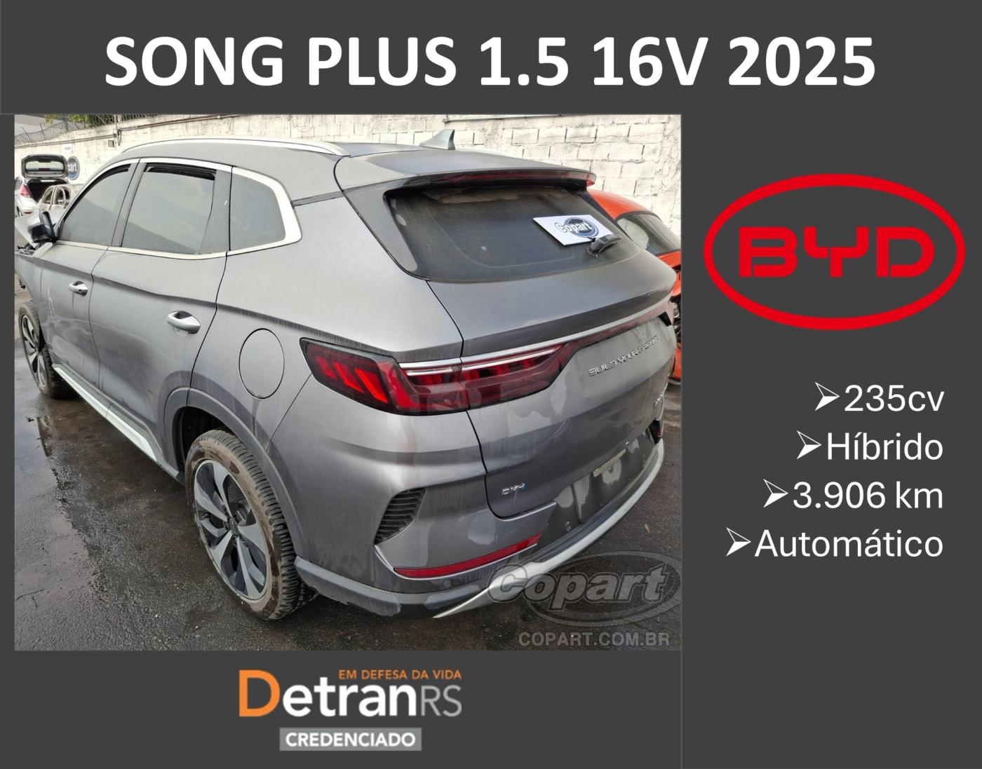 BYD SONG PLUS 1.5 16V 2025