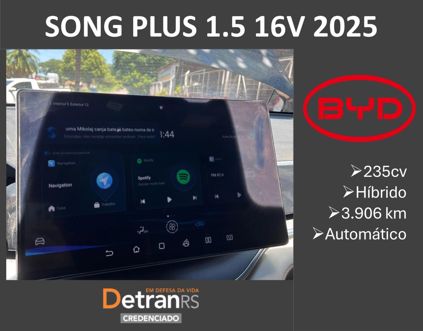 BYD SONG PLUS 1.5 16V 2025