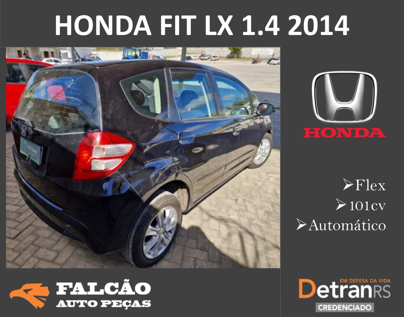 Honda FIT LX 1.4 AUTOMÁTICO 2014