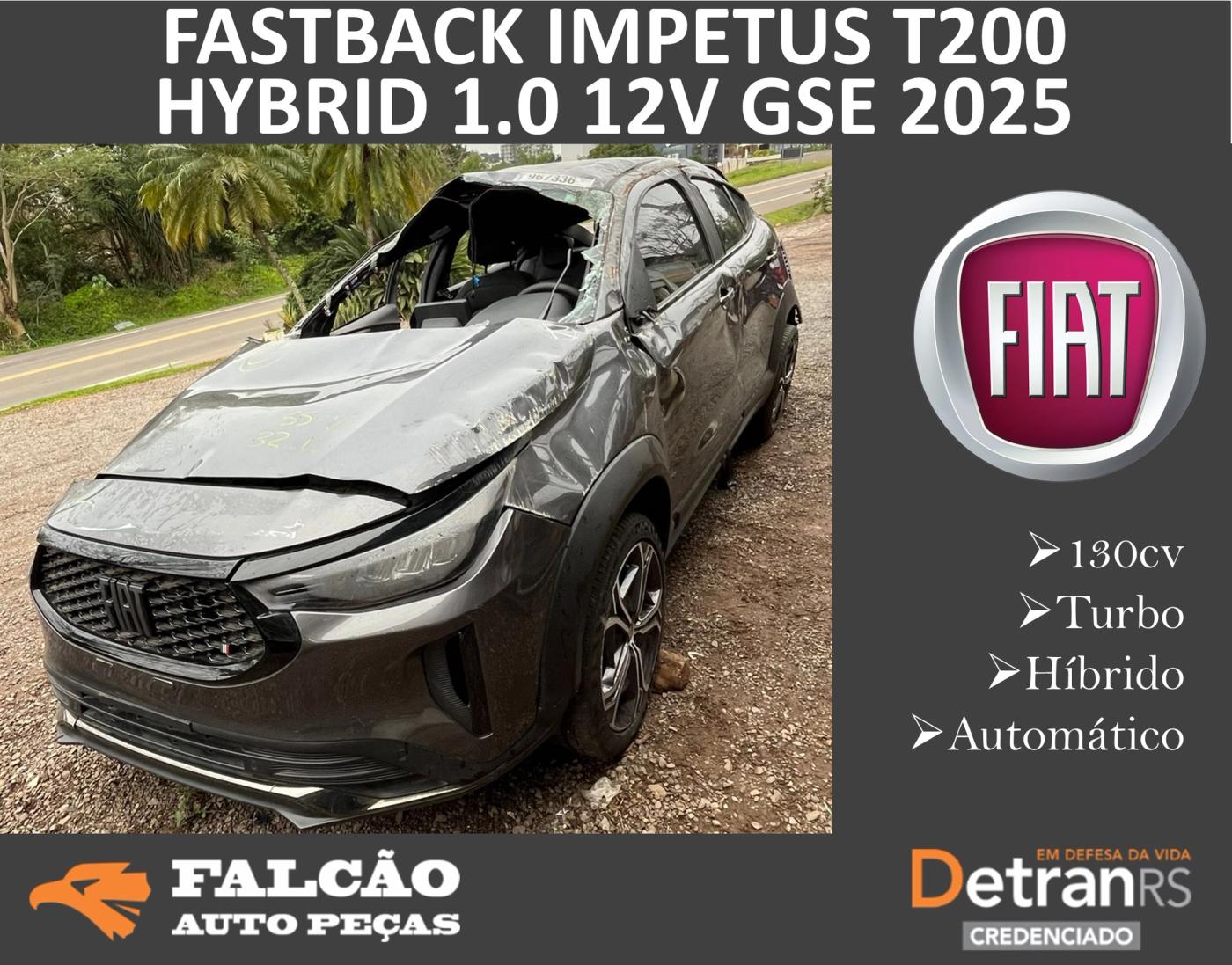 Fiat FASTBACK IMPETUS T200 1.0 12V 2025