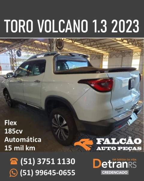 Fiat TORO VOLVANO 1.3 FLEX 2023