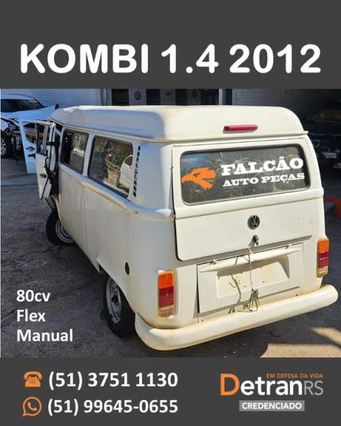 Volkswagen KOMBI FLEX 1.4 2012
