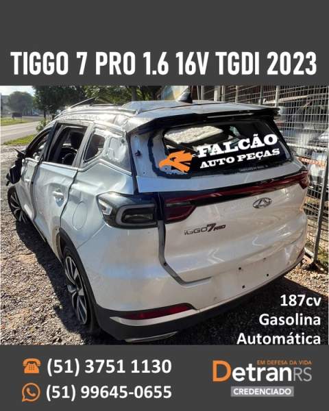 CAOA Chery TIGGO 7 PRO 1.6 16V 2023
