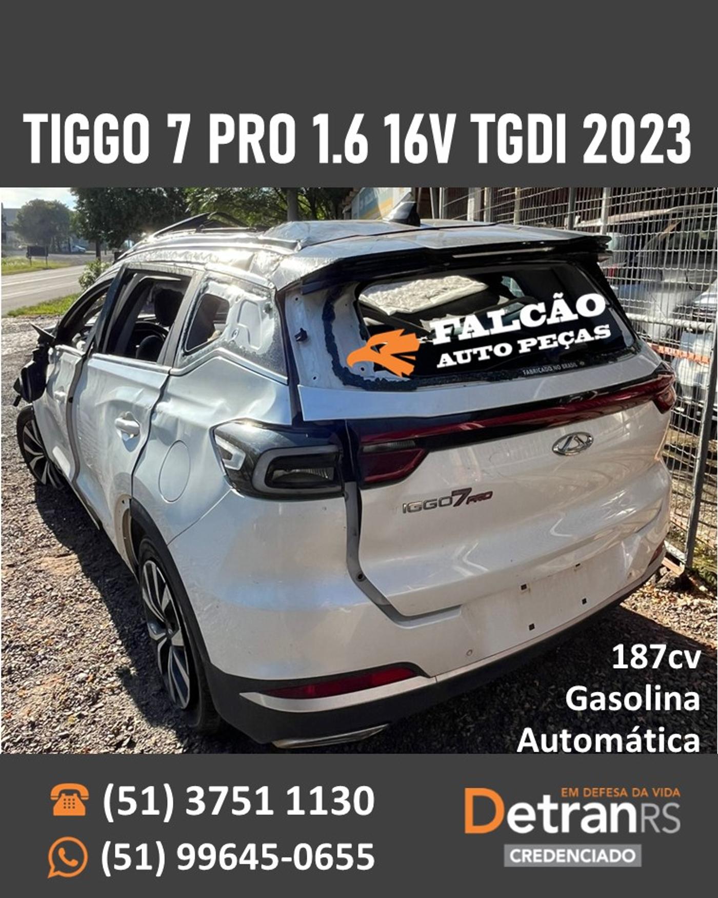 CAOA Chery TIGGO 7 PRO 1.6 16V 2023
