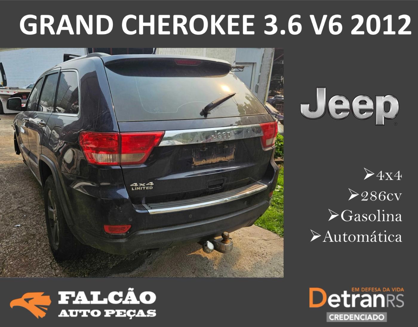 Jeep GRAND CHEROKEE 3.6 V6 2012
