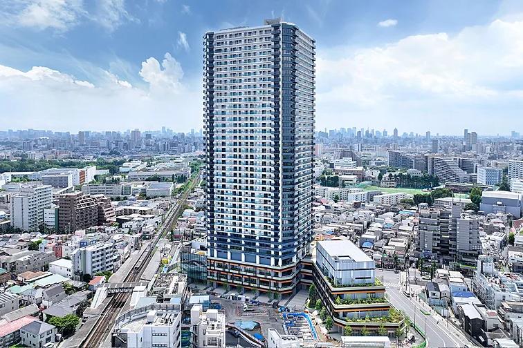 ザ・タワー十条建设完成图
