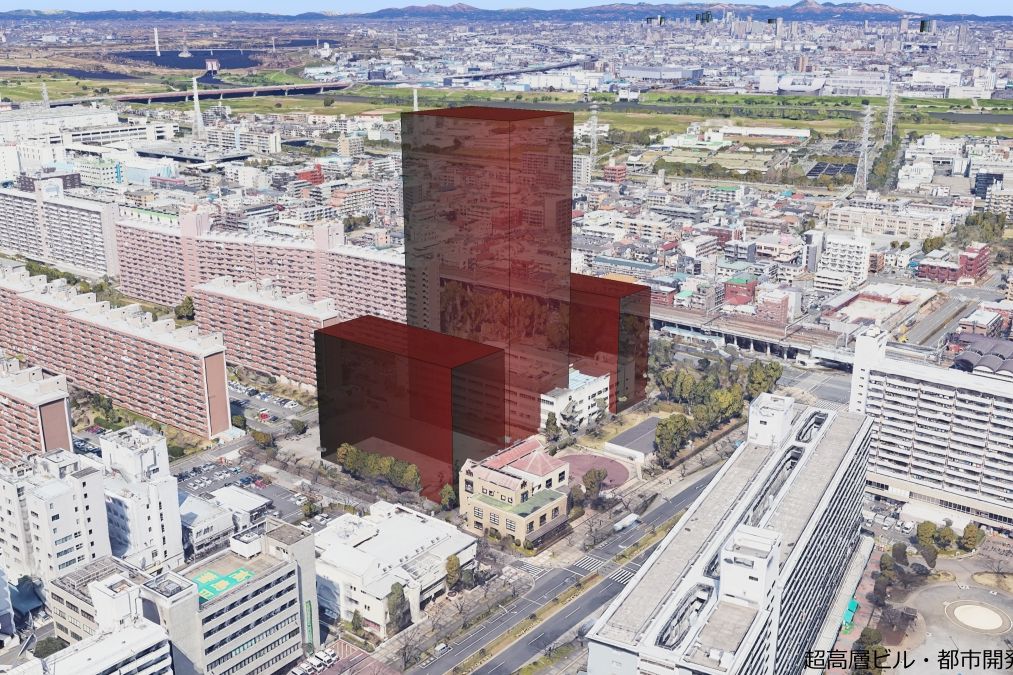 Area targeted for redevelopment