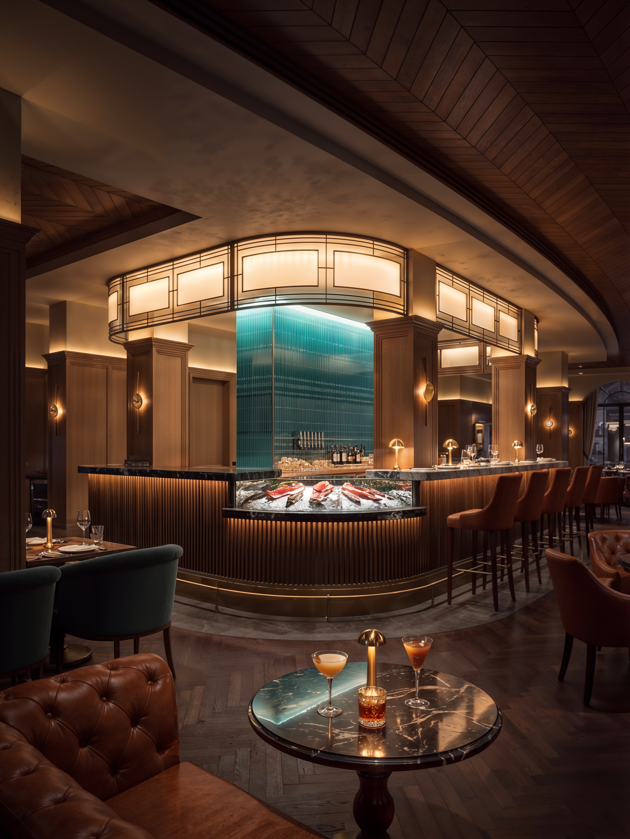 Pearl Tavern, Doha, Qatar, Rosendale Design, Jason Atherton