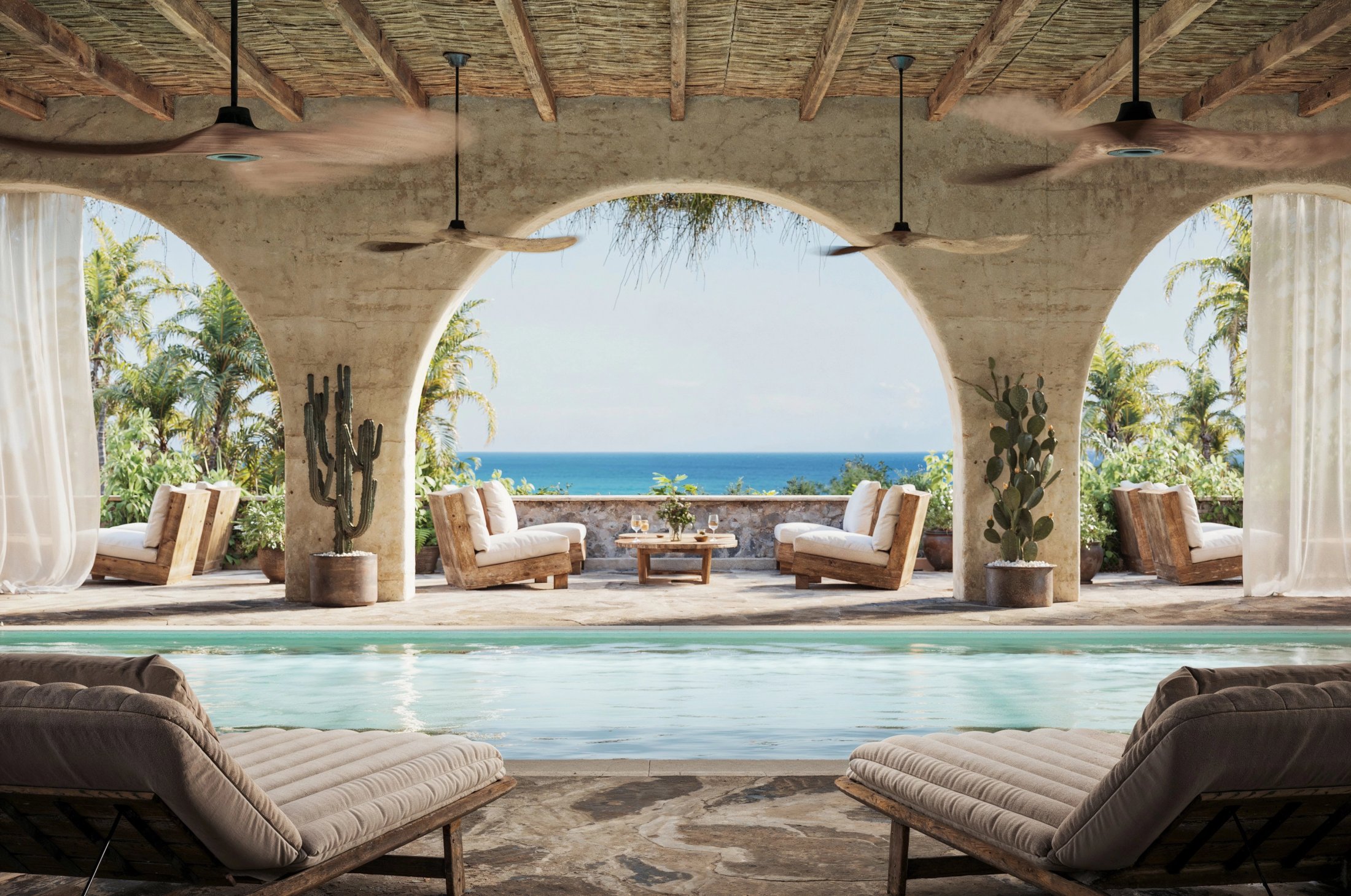 Tulum Boutique Hotel, Tulum, Mexico, Omerler Architecture, Guney Kurdak