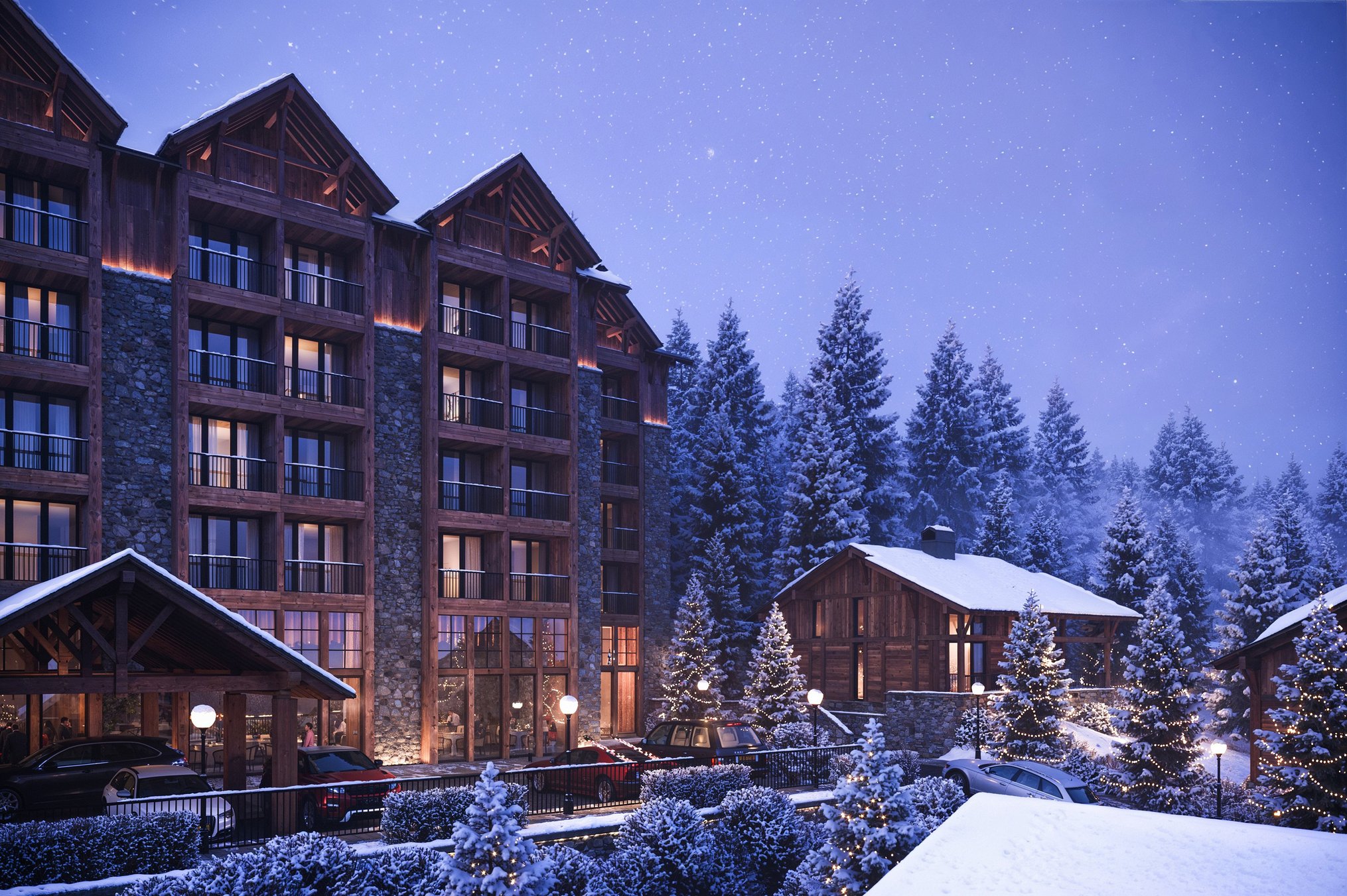 Uludag Ski Hotel, Bursa, Turkiye, Omerler Architecture