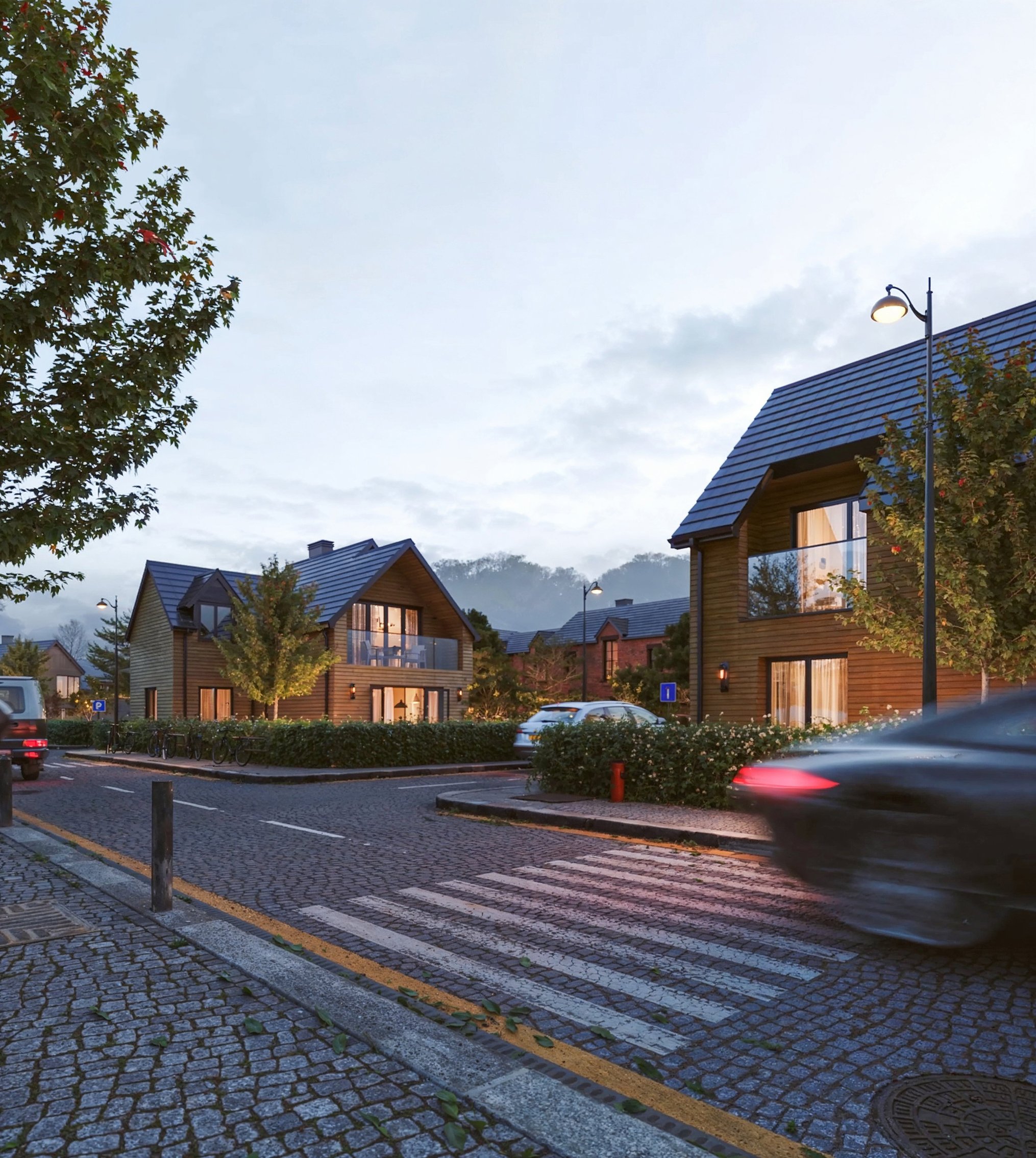 Parrog Development, Wales, U.K., Resas Developments