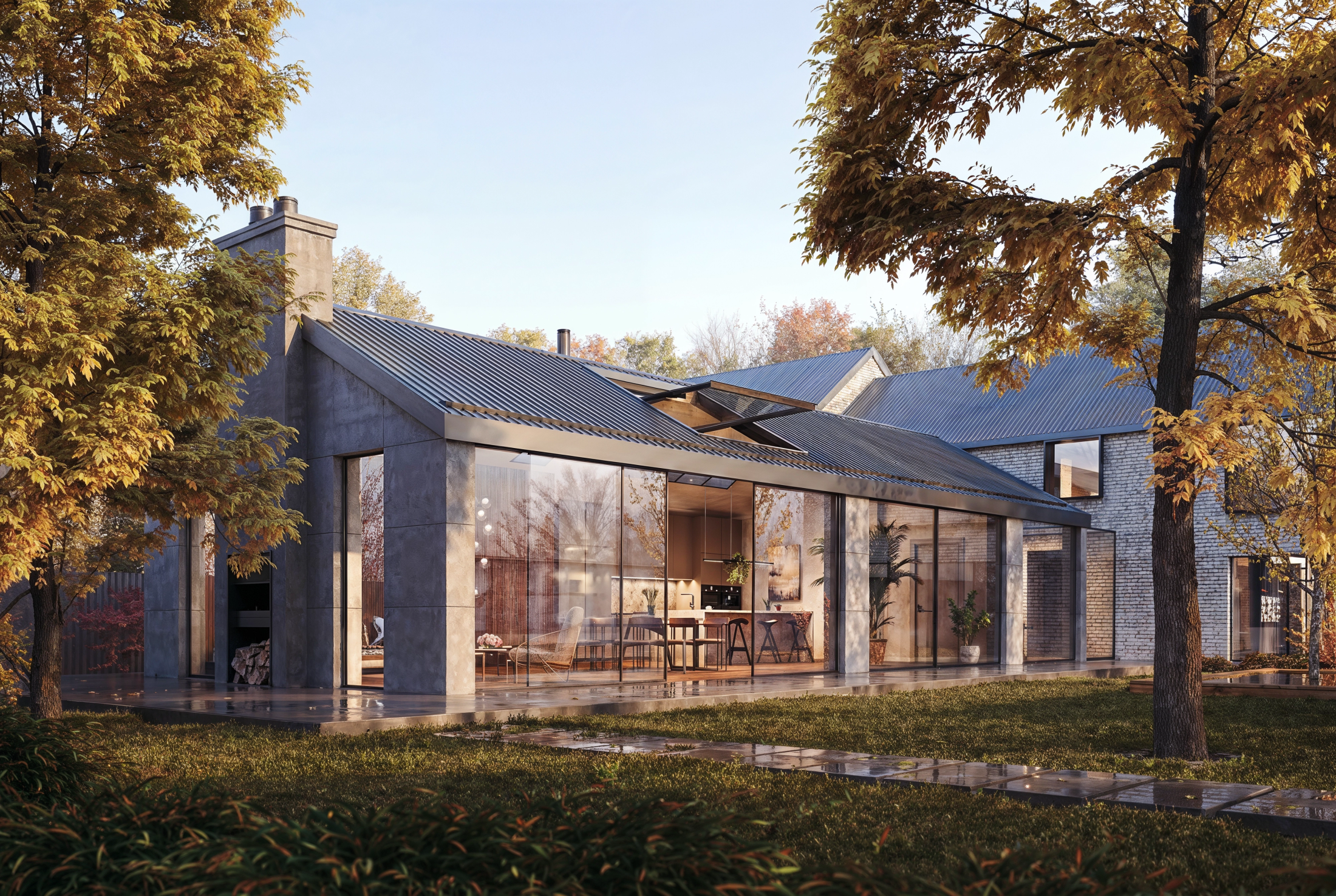 Pentrabach House, Pentrabach, Wales, U.K., Glen Thomas Architecture