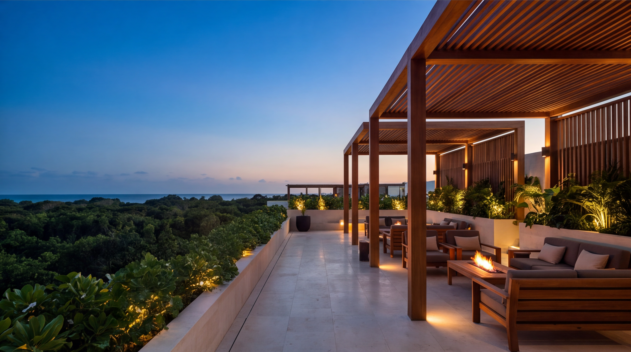 Ceiba Resort , Riviera Maya, Mexico, Omerler Mimarlik