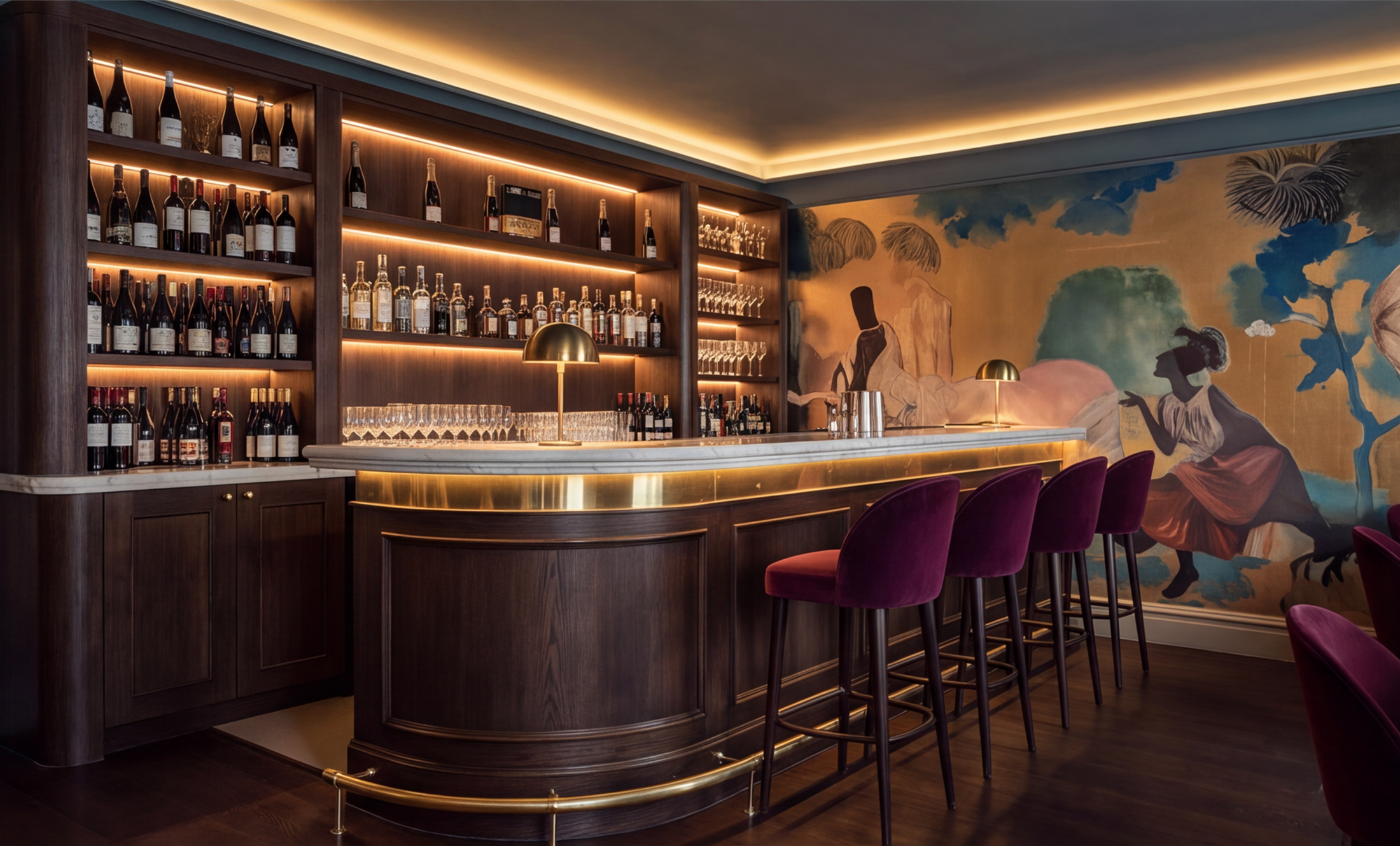 La Scene Fine Dining, London, U.K., Guney Kurdak