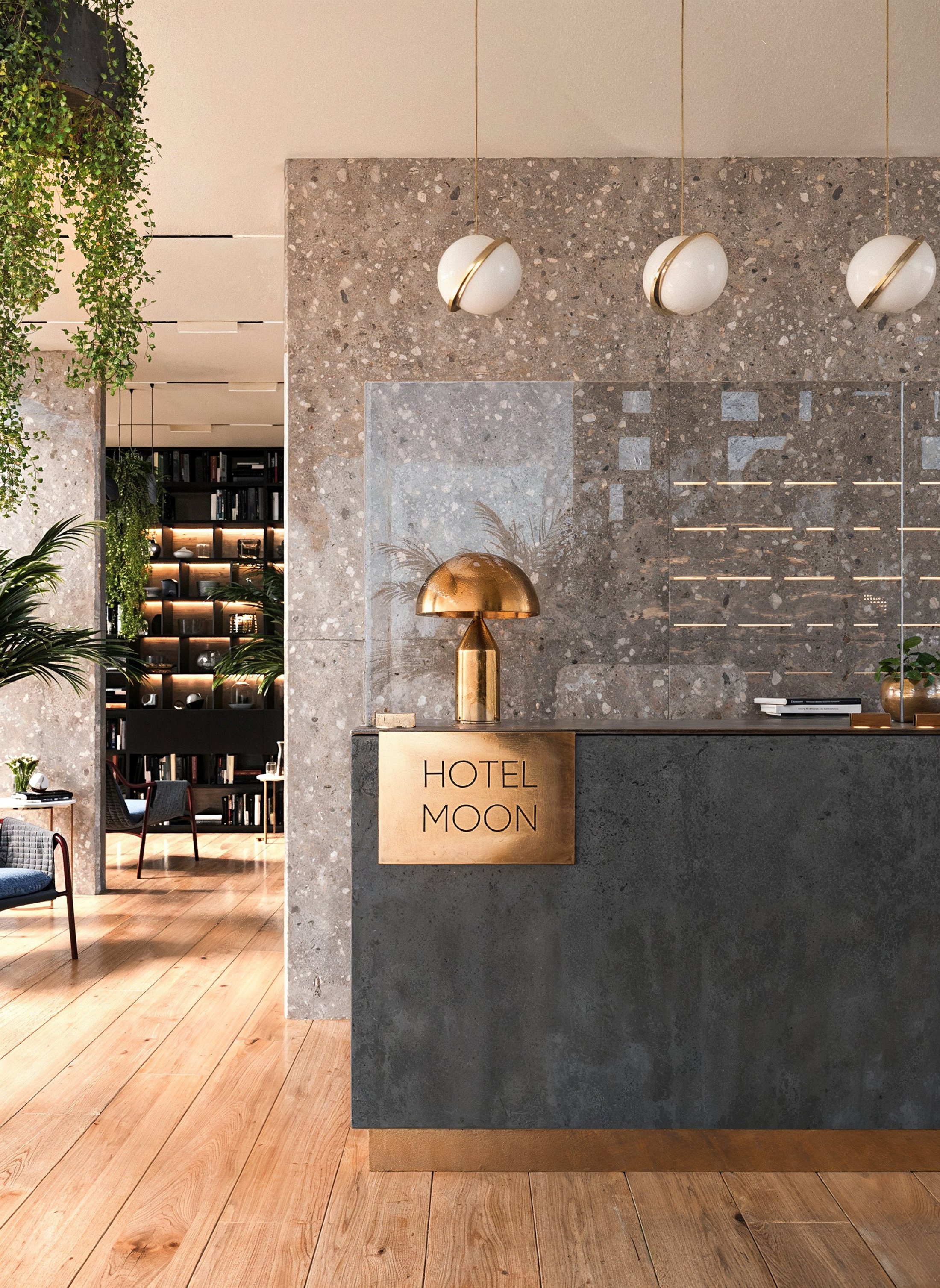 Moon hotel, Budapest, Hungary, Molnár Atelier