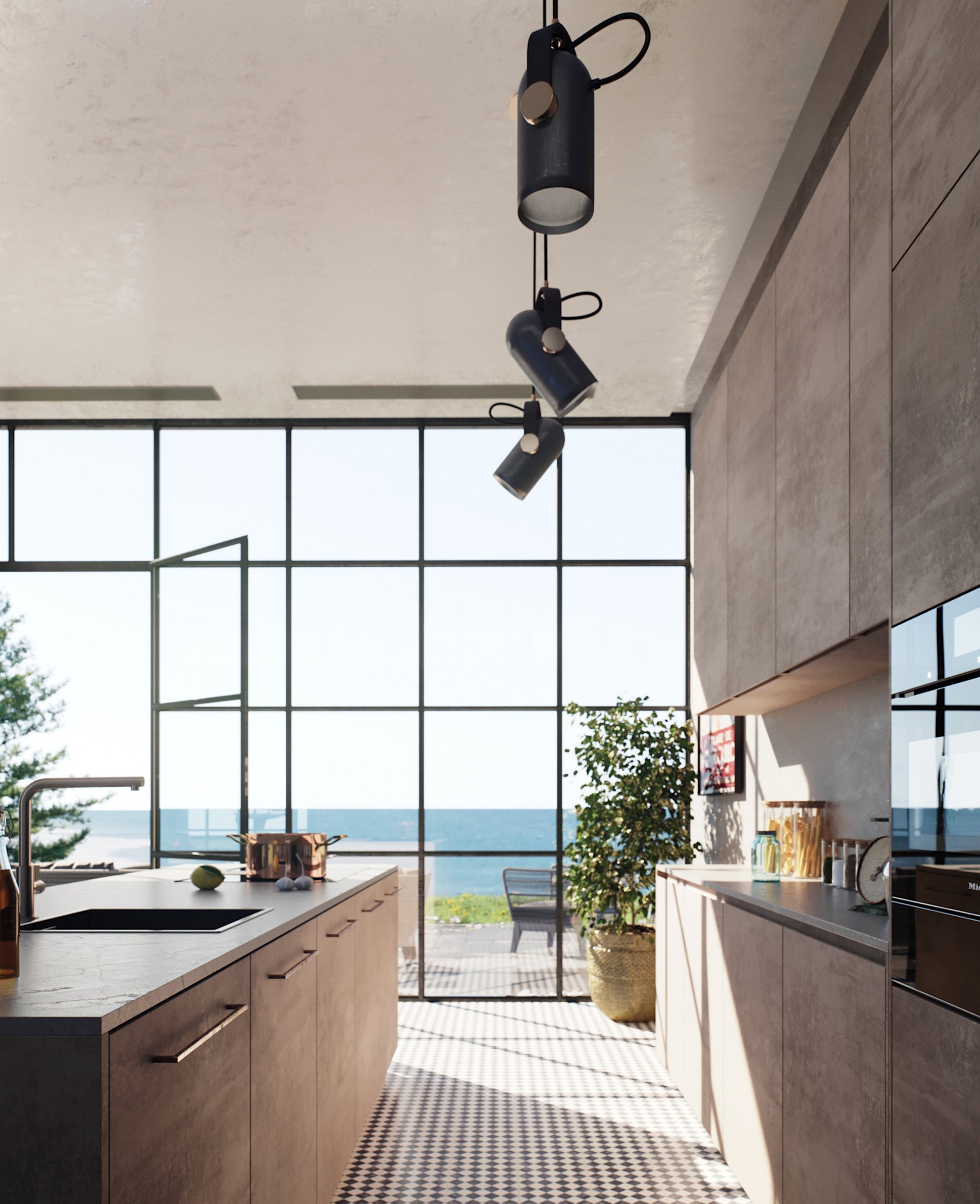 Pedra Alta House, Lisbon, Portugal, Guney Kurdak