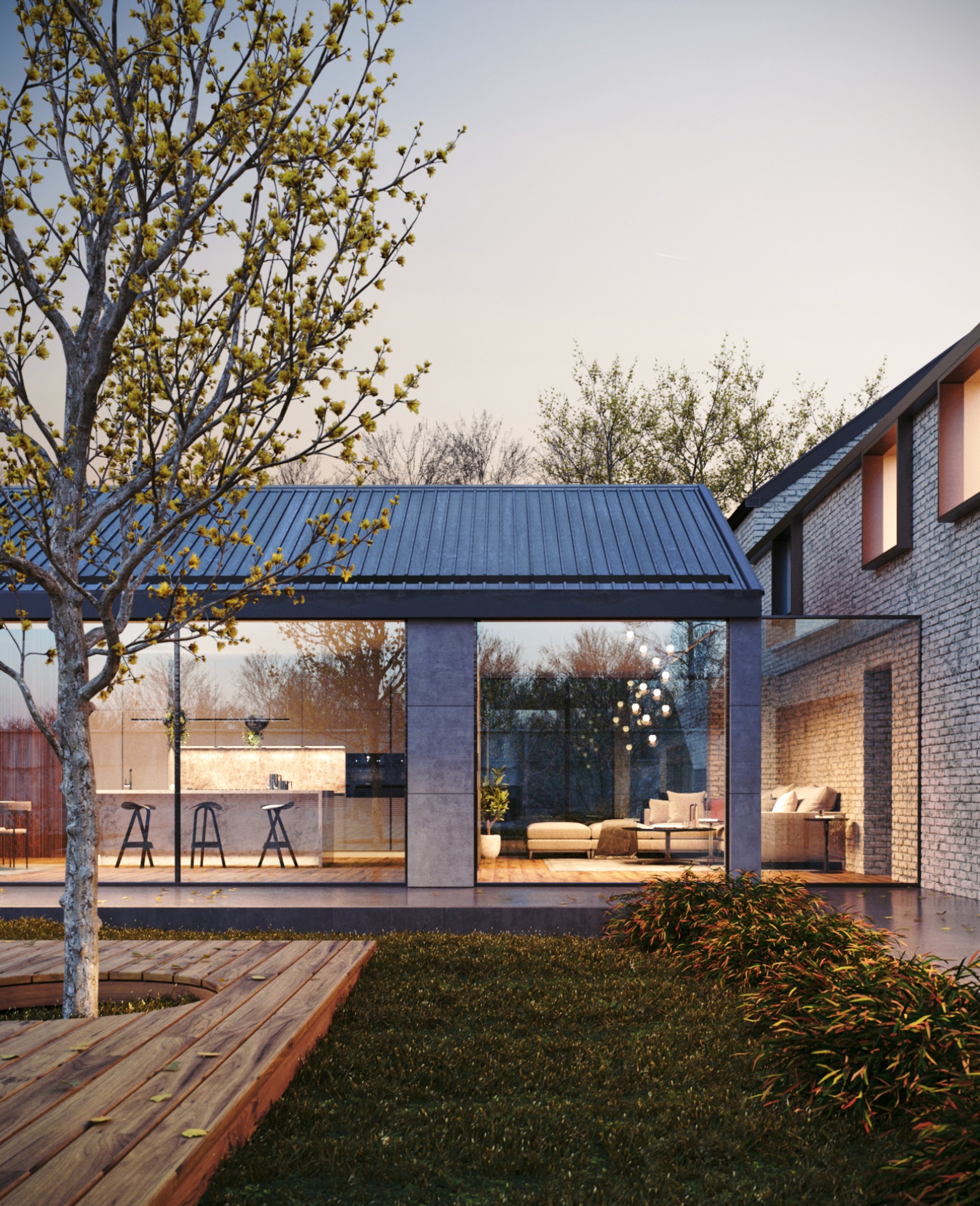Pentrabach House, Pentrabach, Wales, U.K., Glen Thomas Architecture