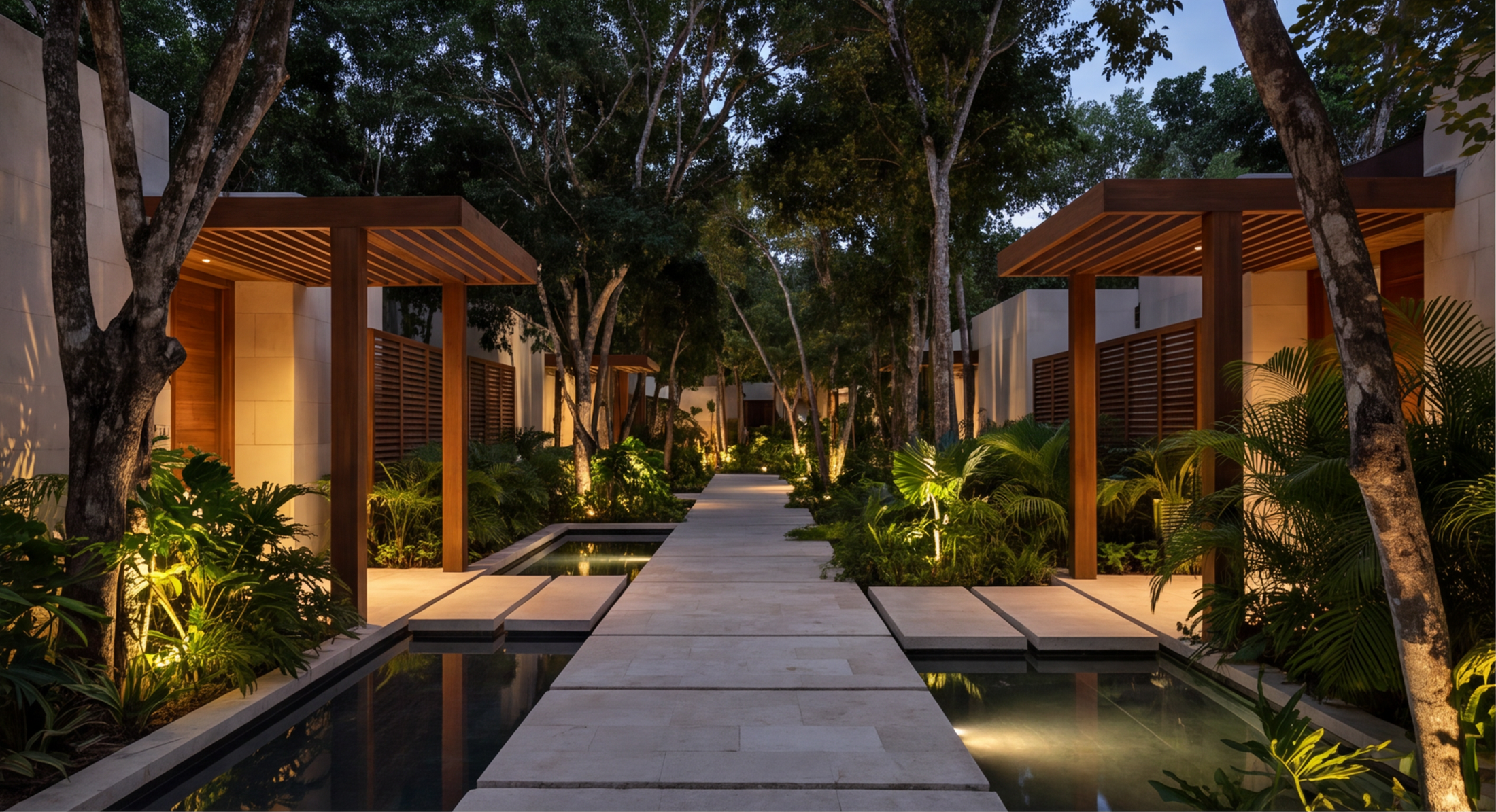 Ceiba Resort , Riviera Maya, Mexico, Omerler Mimarlik