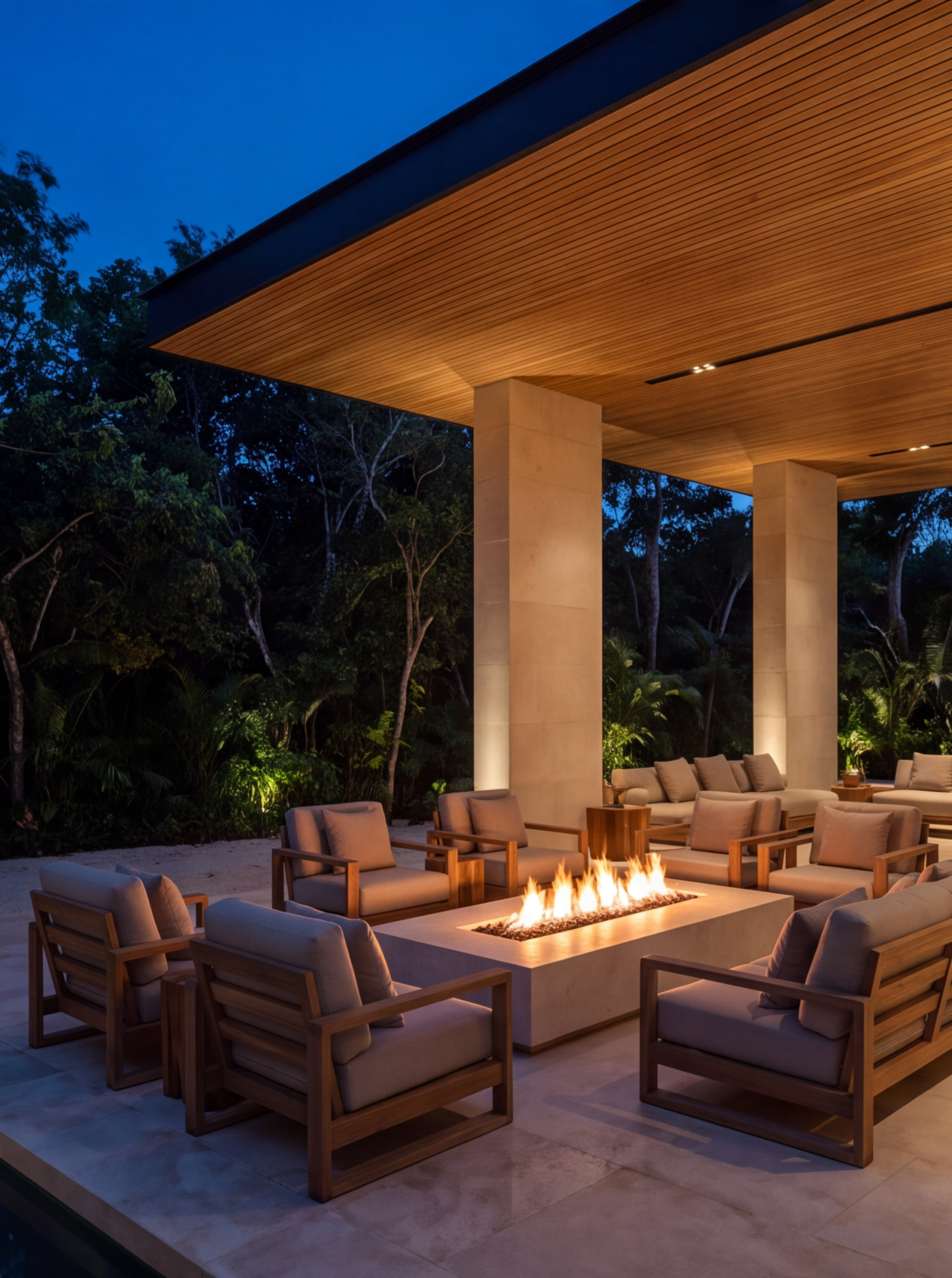 Ceiba Resort , Riviera Maya, Mexico, Omerler Mimarlik