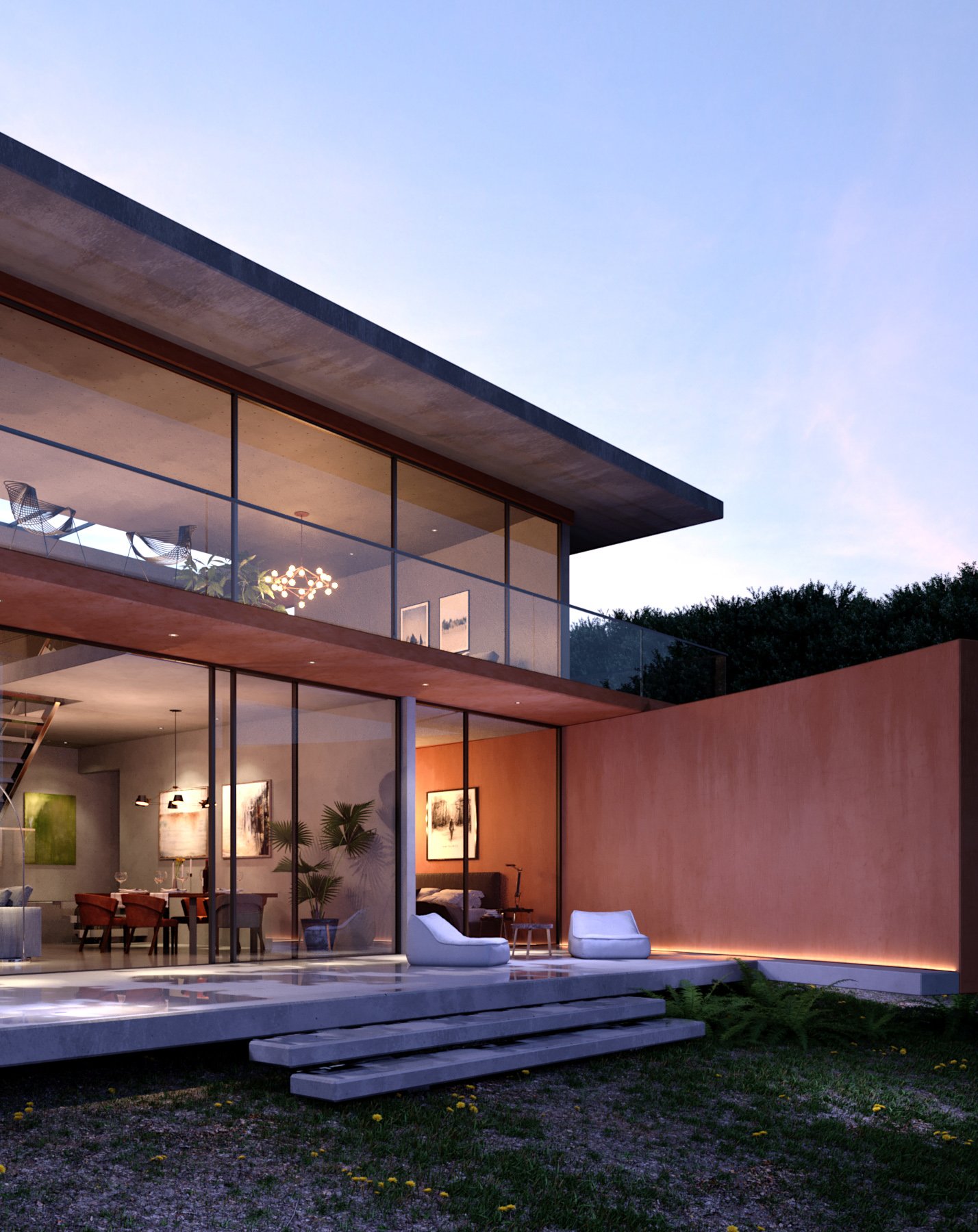 Rodericks House, Wales, U.K., Glen Thomas Architecture
