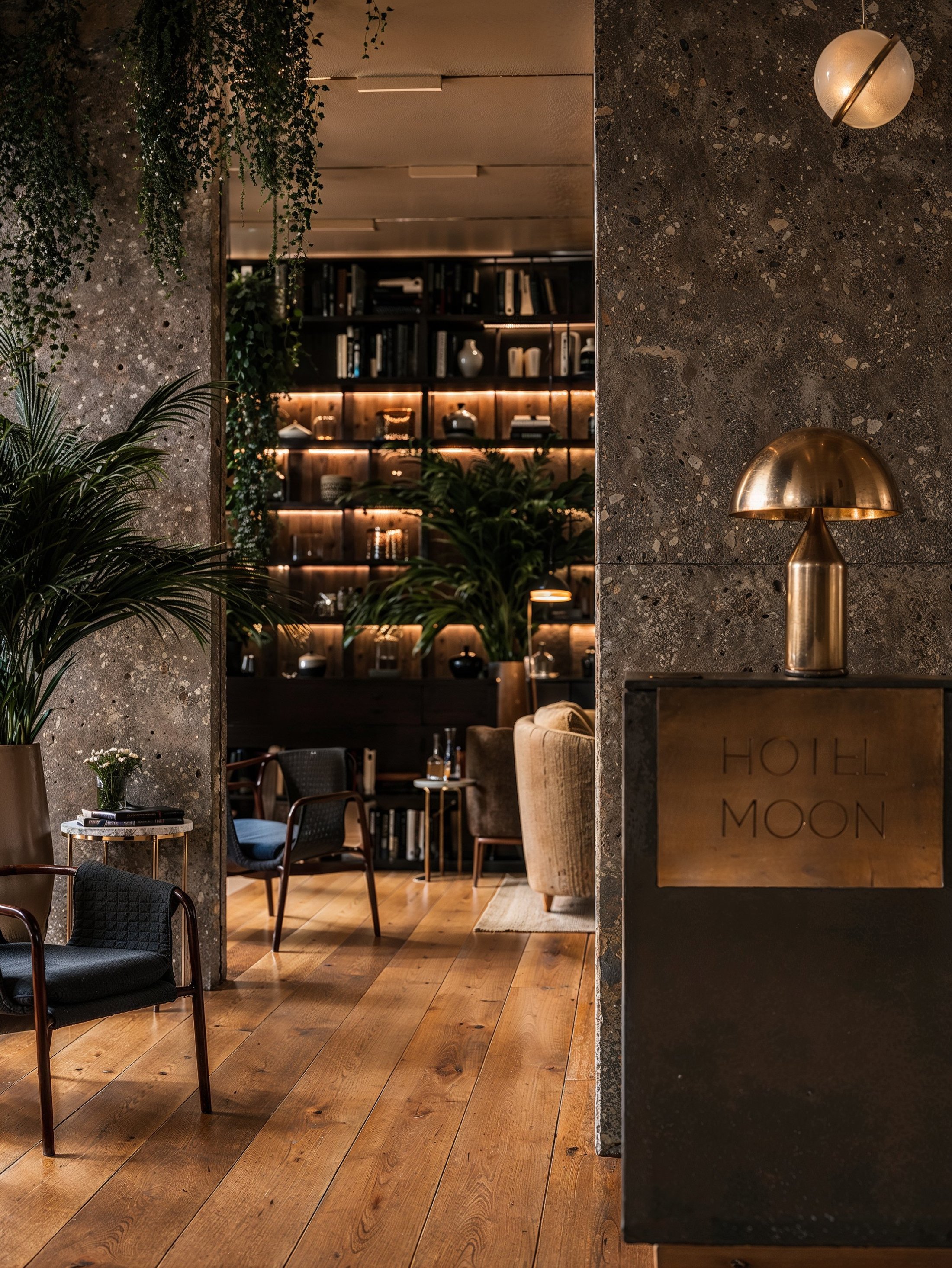 Moon hotel, Budapest, Hungary, Molnár Atelier