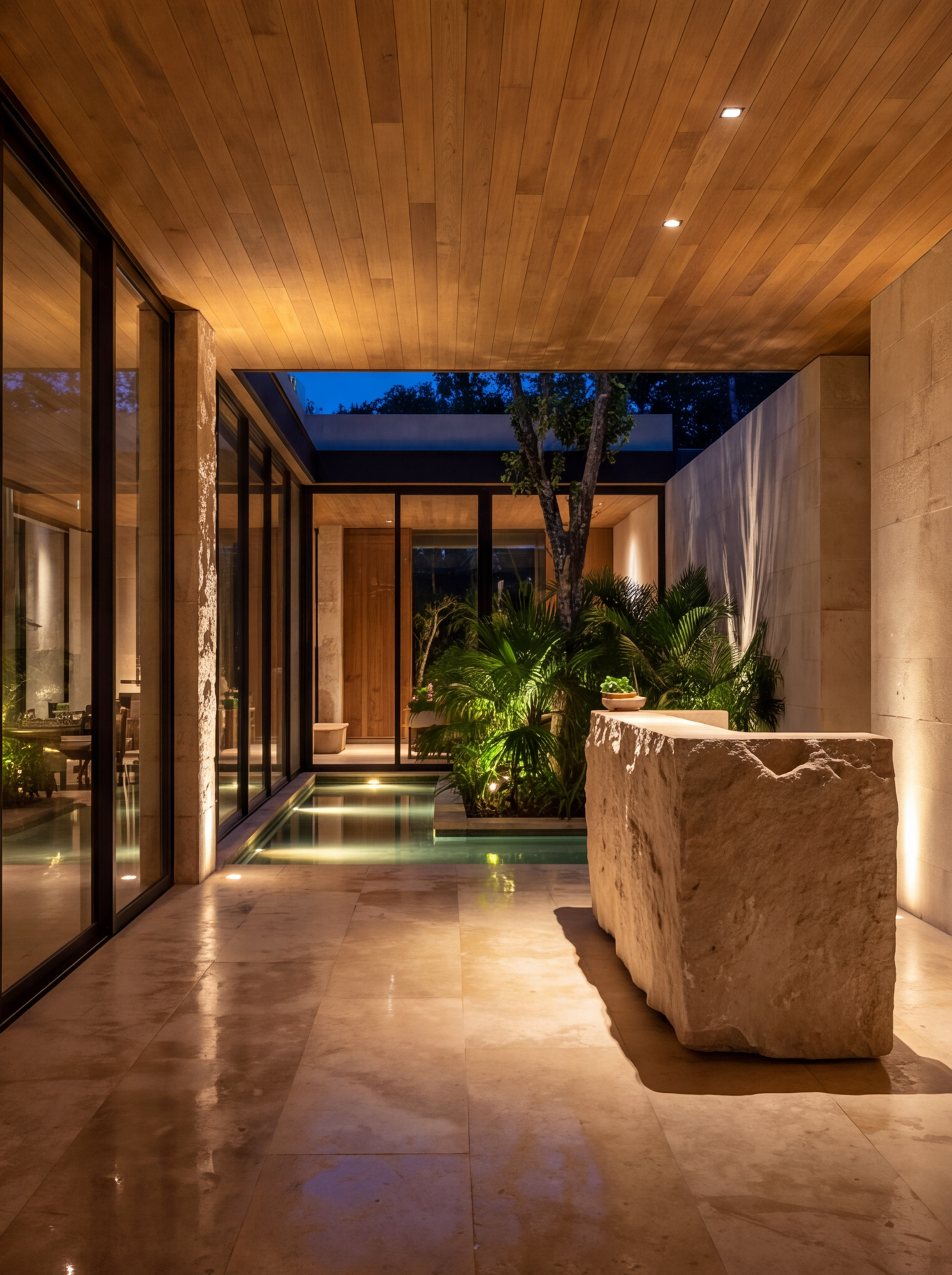 Ceiba Resort , Riviera Maya, Mexico, Omerler Mimarlik