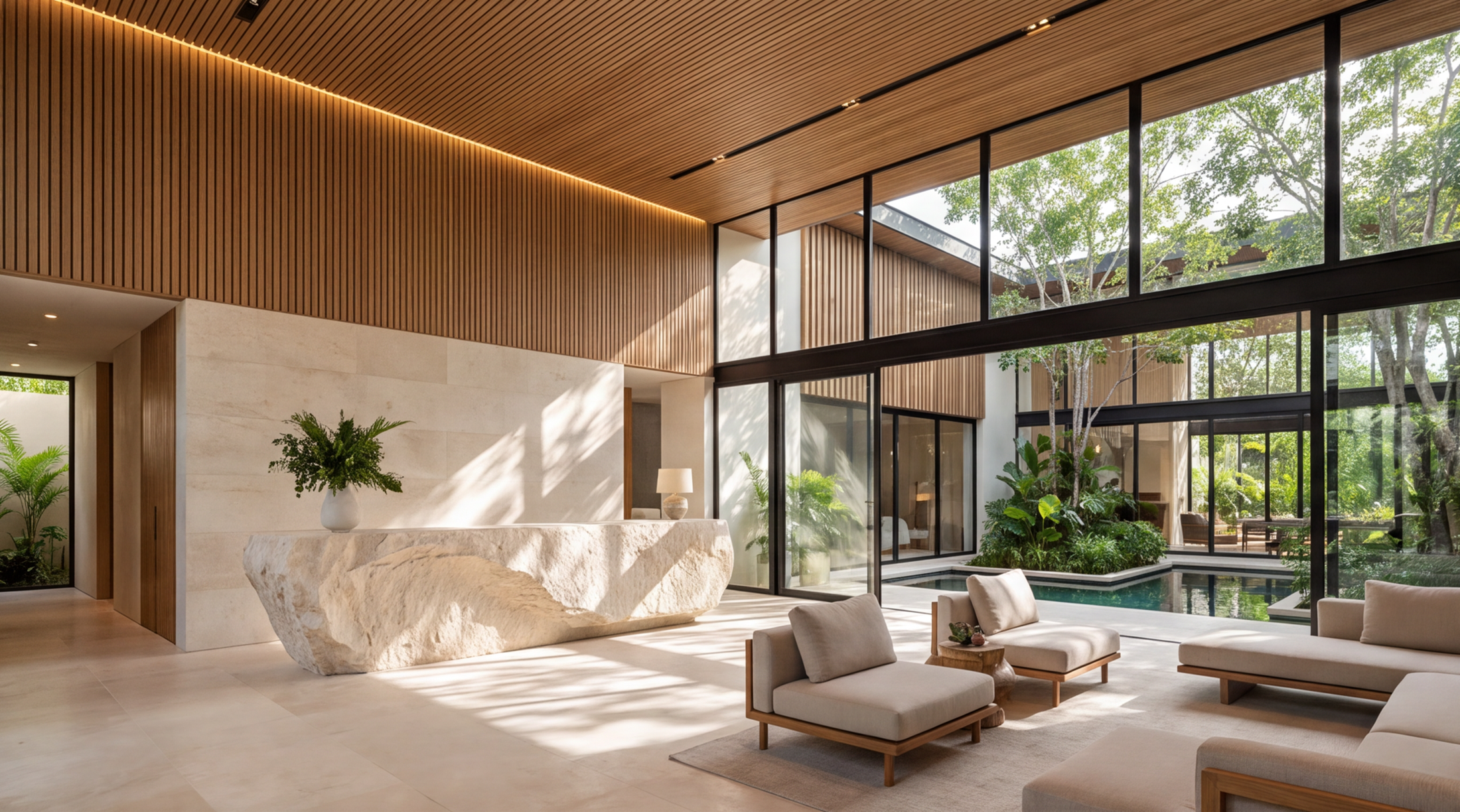 Ceiba Resort , Riviera Maya, Mexico, Omerler Mimarlik