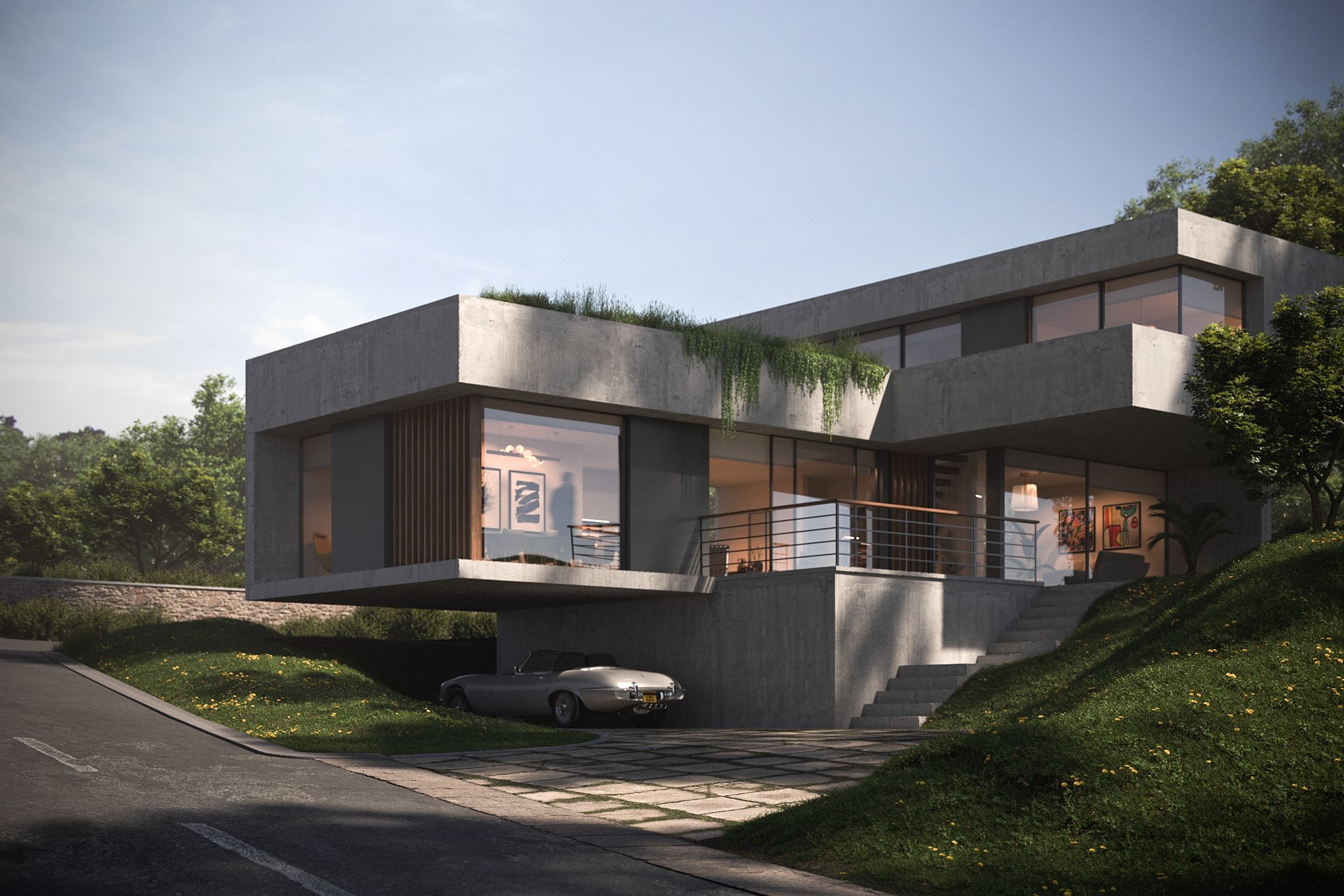 Tor House, Caldicot, South East Wales, U.K., Glen Thomas Architecture