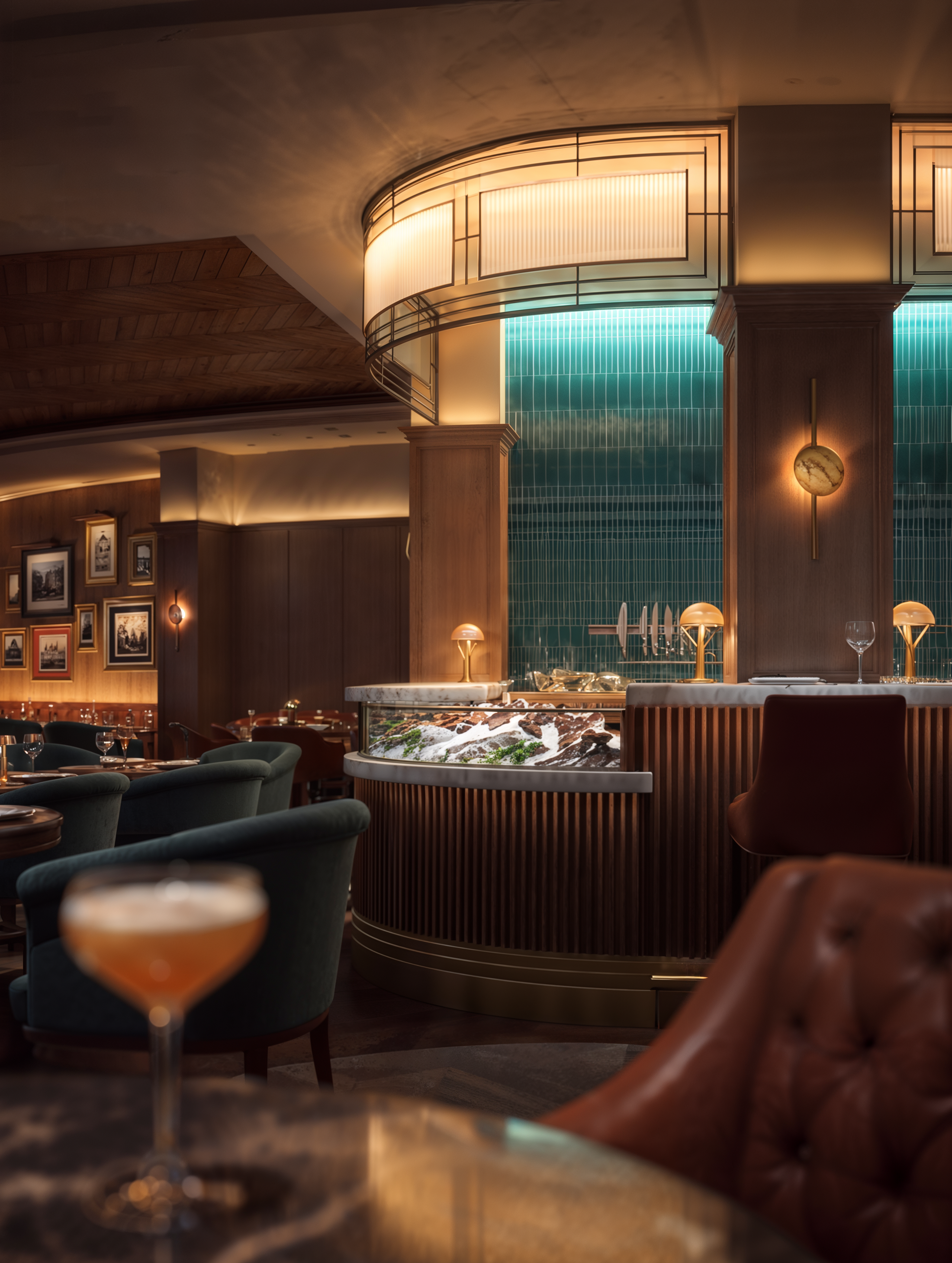 Pearl Tavern, Doha, Qatar, Rosendale Design, Jason Atherton
