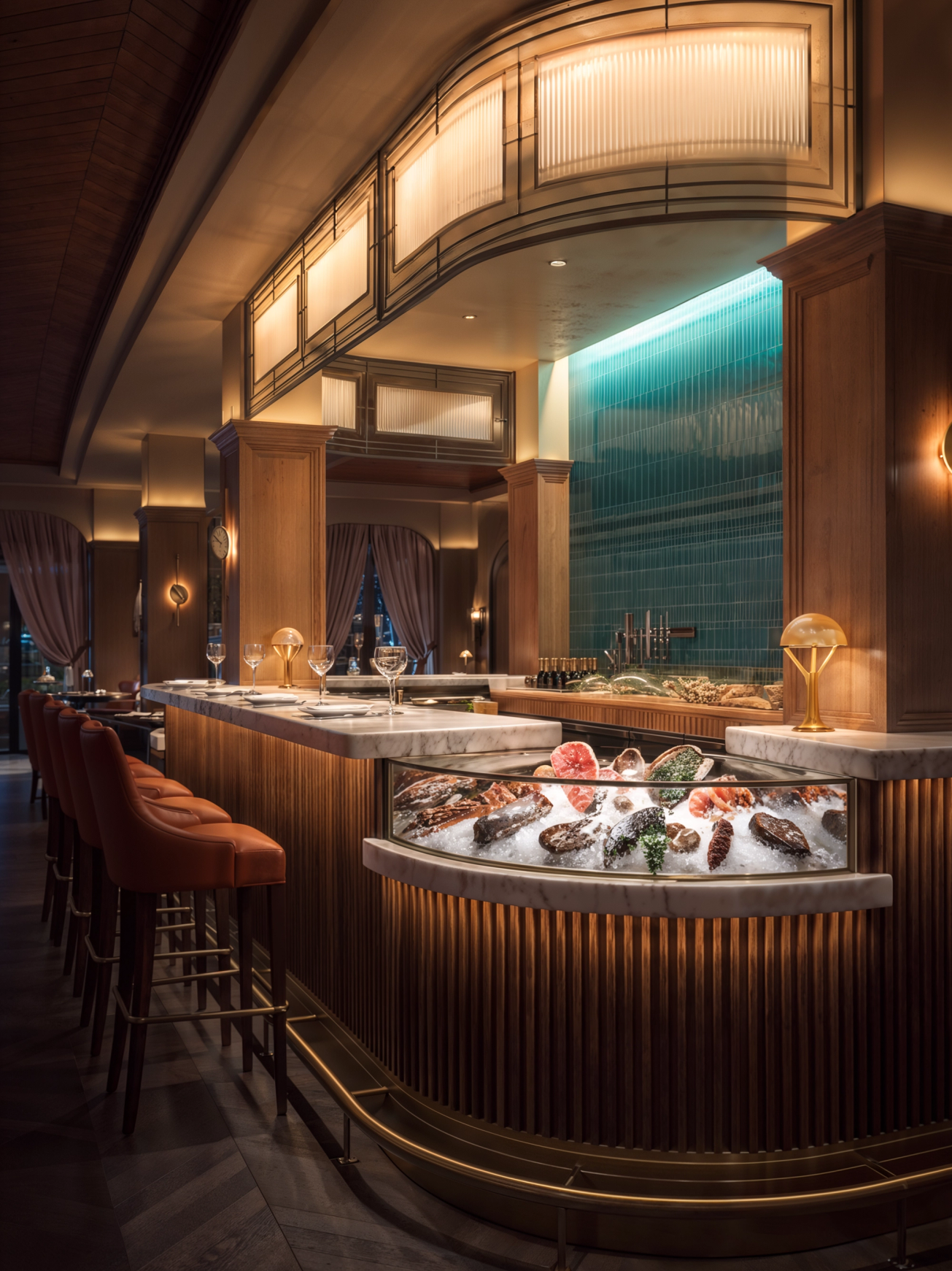 Pearl Tavern, Doha, Qatar, Rosendale Design, Jason Atherton