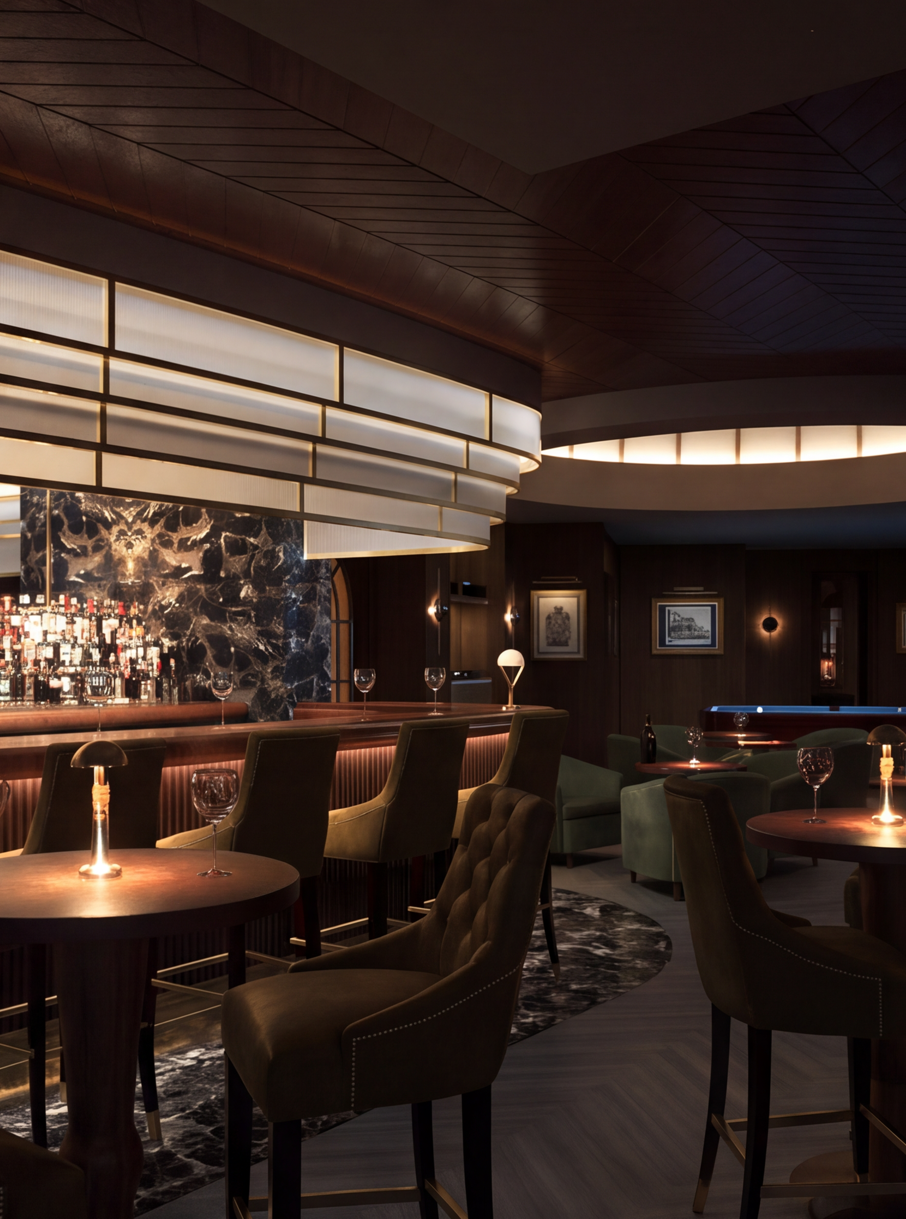 Pearl Tavern, Doha, Qatar, Rosendale Design, Jason Atherton