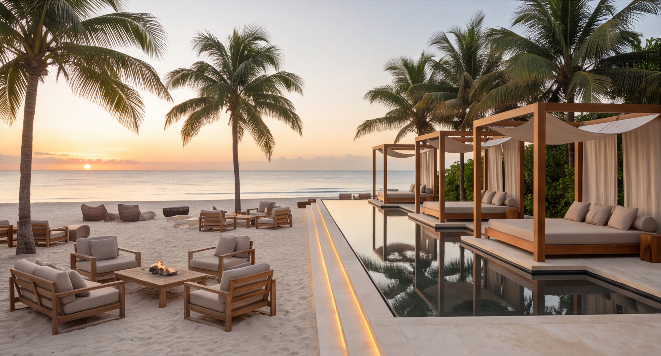 Ceiba Resort , Riviera Maya, Mexico, Omerler Mimarlik