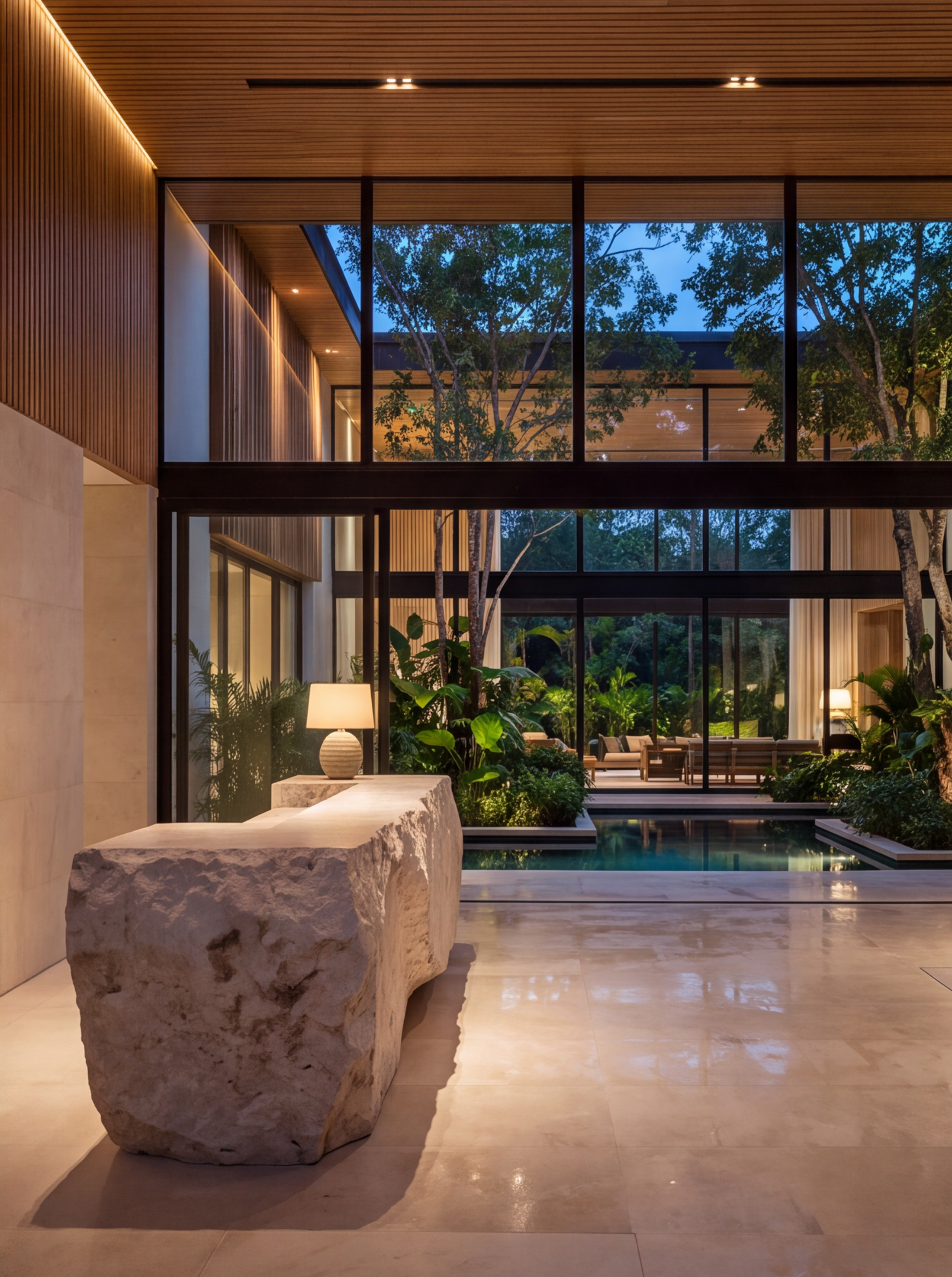 Ceiba Resort , Riviera Maya, Mexico, Omerler Mimarlik