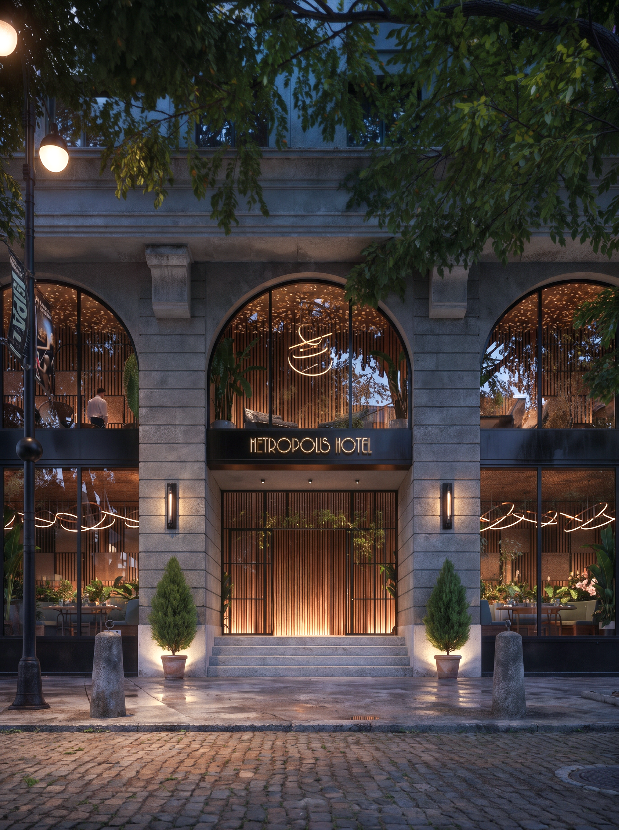 Metropolis Hotel, London, U.K., Omerler Architecture