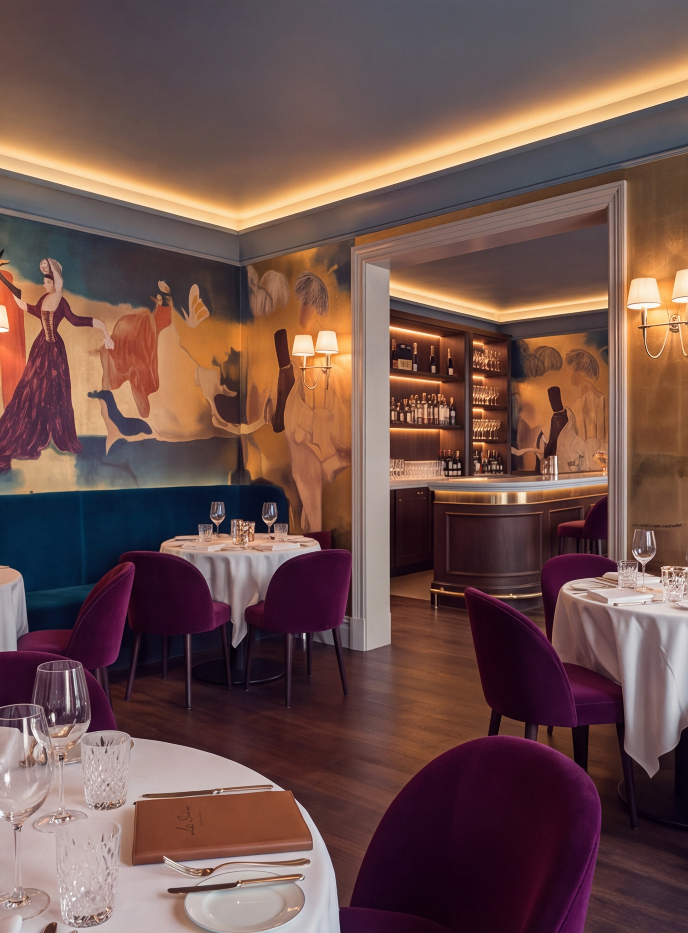La Scene Fine Dining, London, U.K., Guney Kurdak