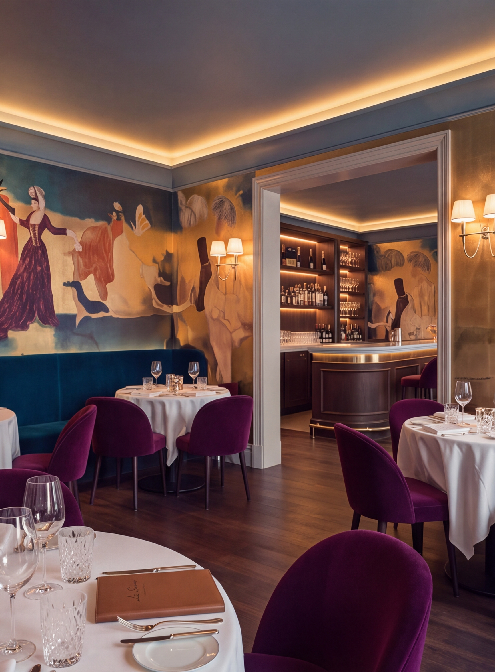 La Scene Fine Dining, London, U.K., Guney Kurdak