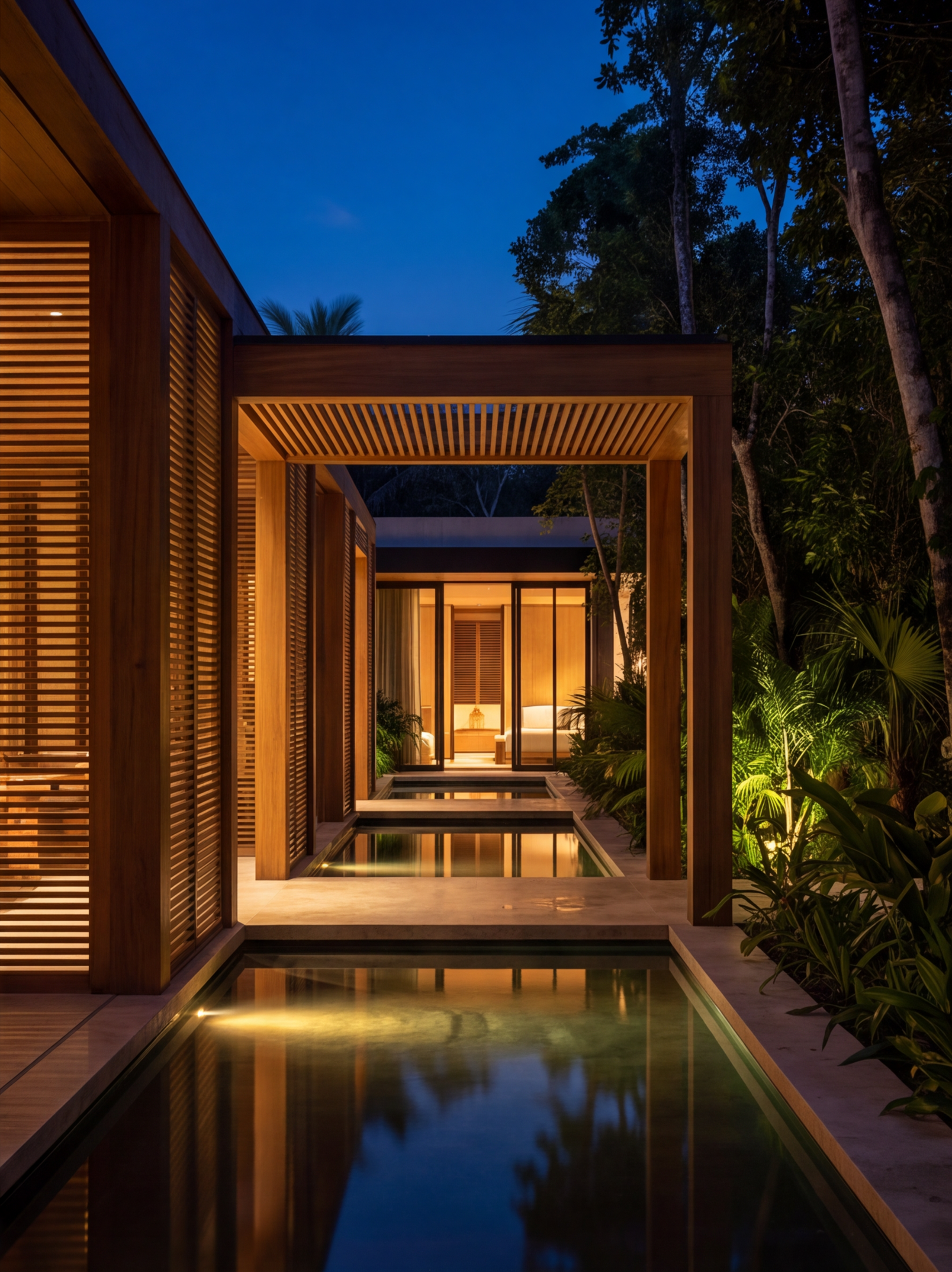 Ceiba Resort , Riviera Maya, Mexico, Omerler Mimarlik