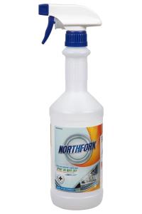 Surface Spray Disinfectant Hospital Grade Spray On Wipe Off 750ML Decanting Bottle