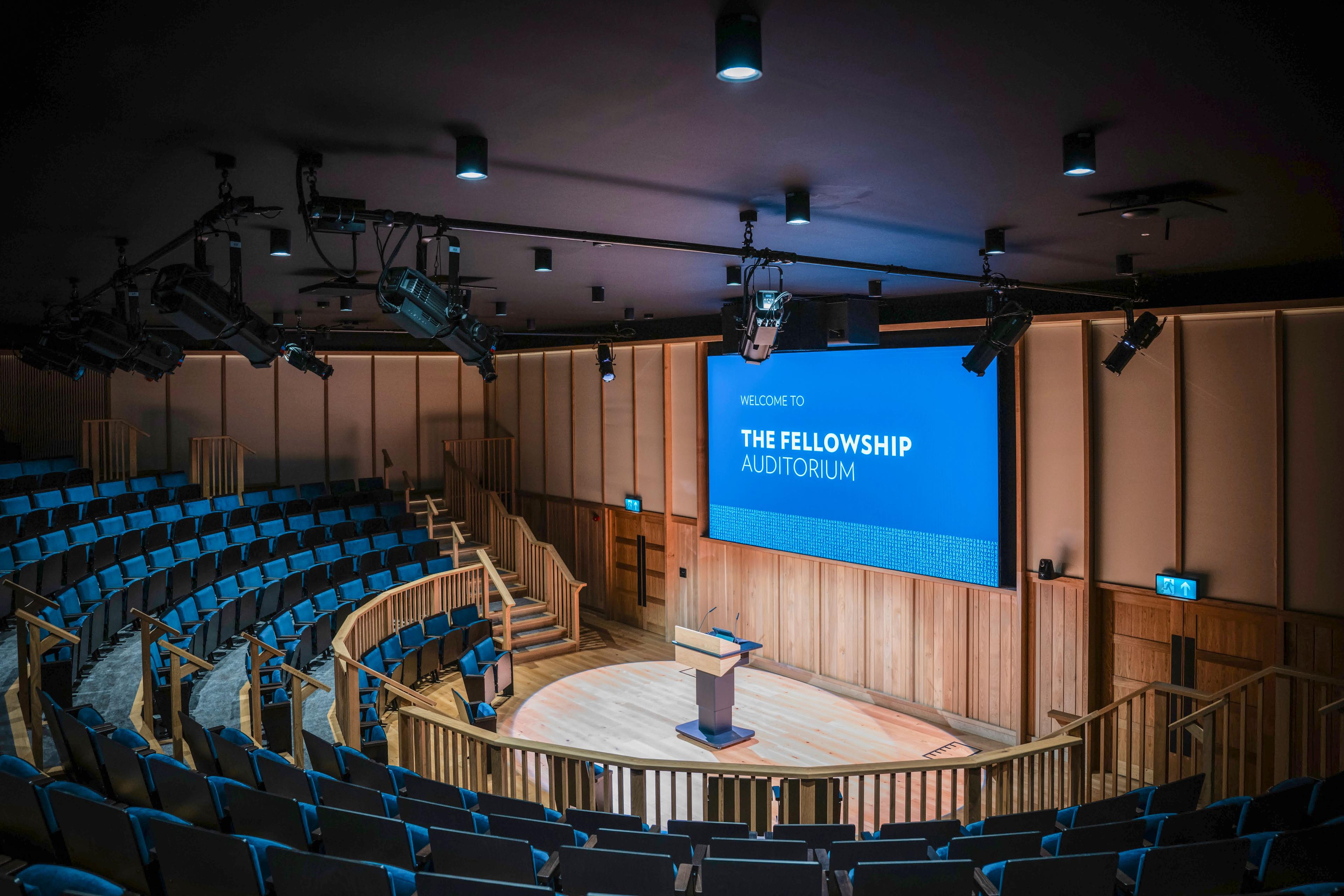 L-Acoustics A Series Delivers Superior Speech Intelligibility at Historic Bletchley Park's New Fellowship Auditorium