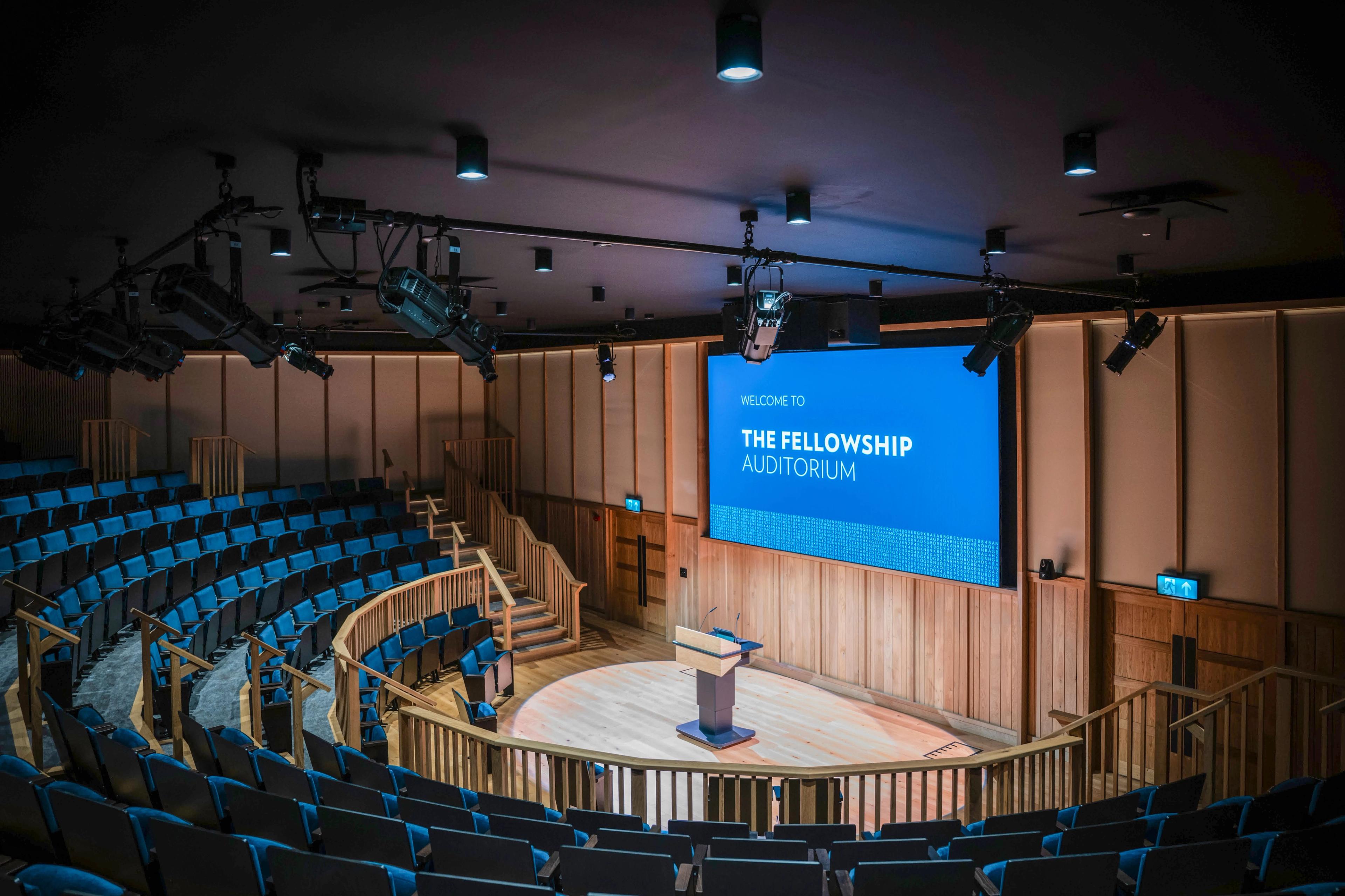 L-Acoustics A Series Delivers Superior Speech Intelligibility at Historic Bletchley Park's New Fellowship Auditorium