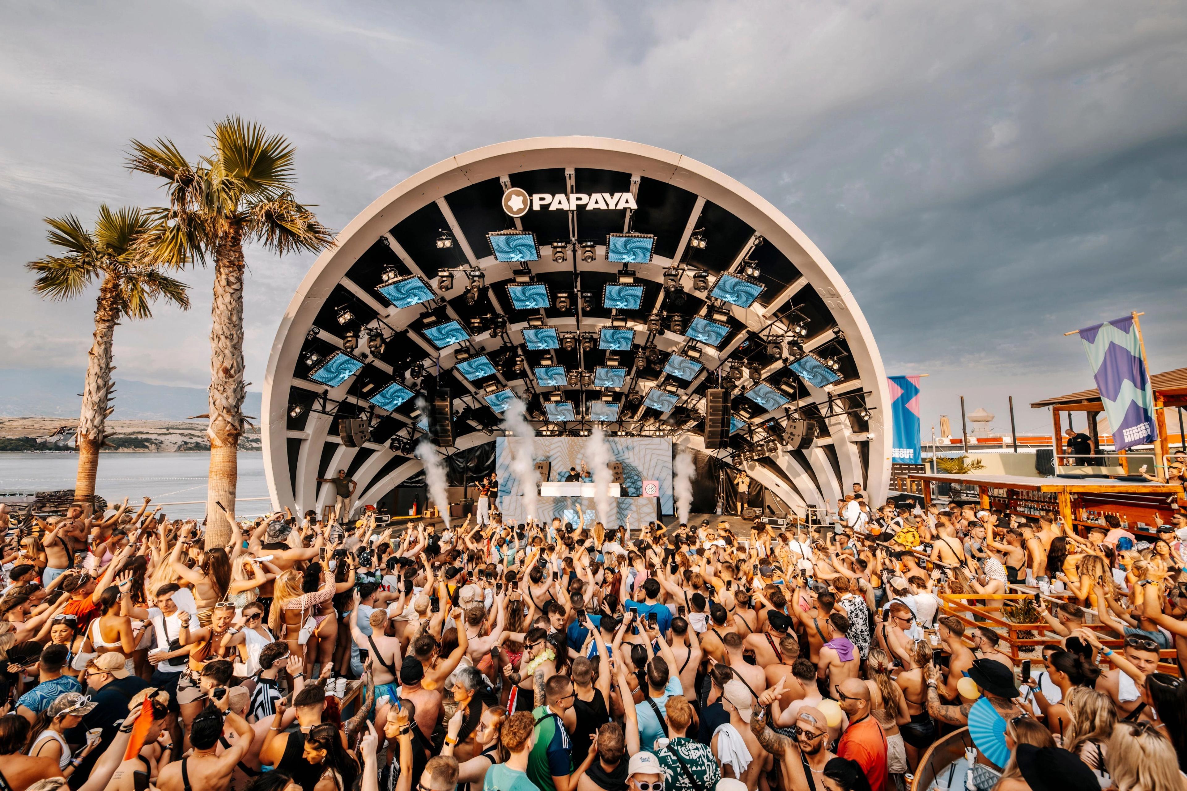 DJ Mag Top Ten-Ranking Papaya Beach Club Chooses Weather-proof L-Acoustics A Series Professional Sound System