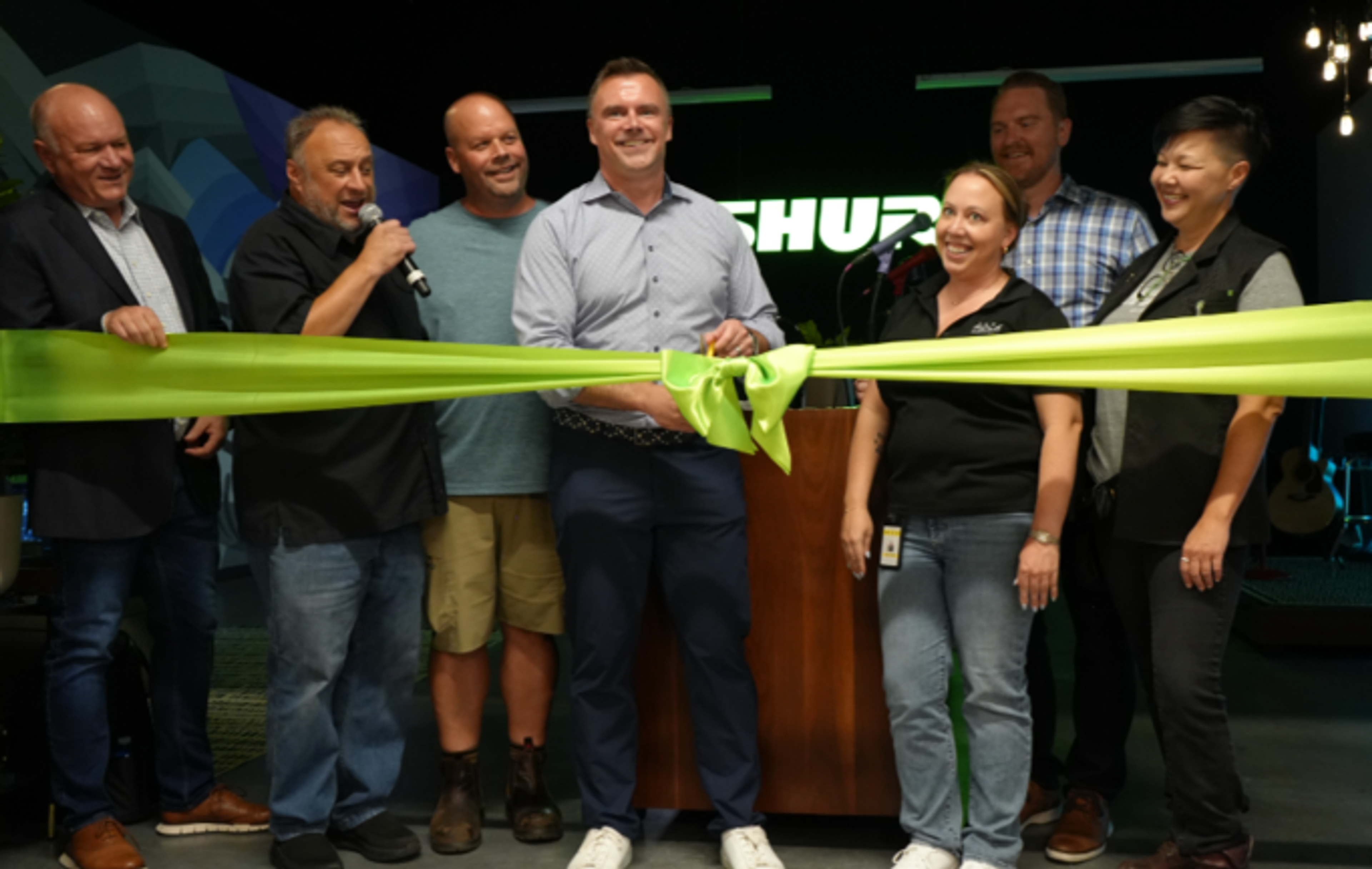 SHURE CELEBRATES 25+ YEARS IN NASHVILLE  WITH EXPANDED OFFICE IN ROCK NASHVILLE COMPLEX