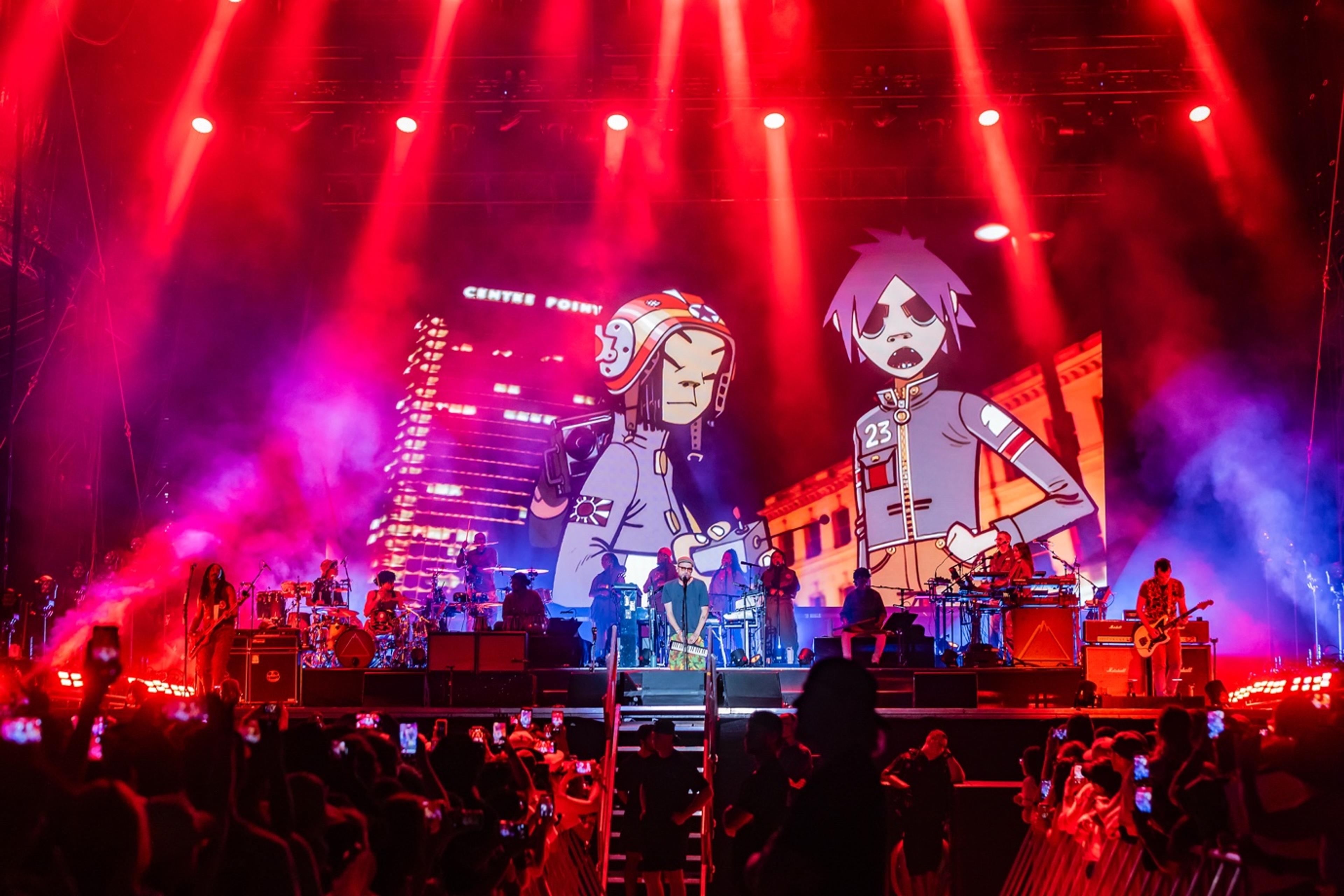 Gorillaz’s ‘The Mountain’ World Tour