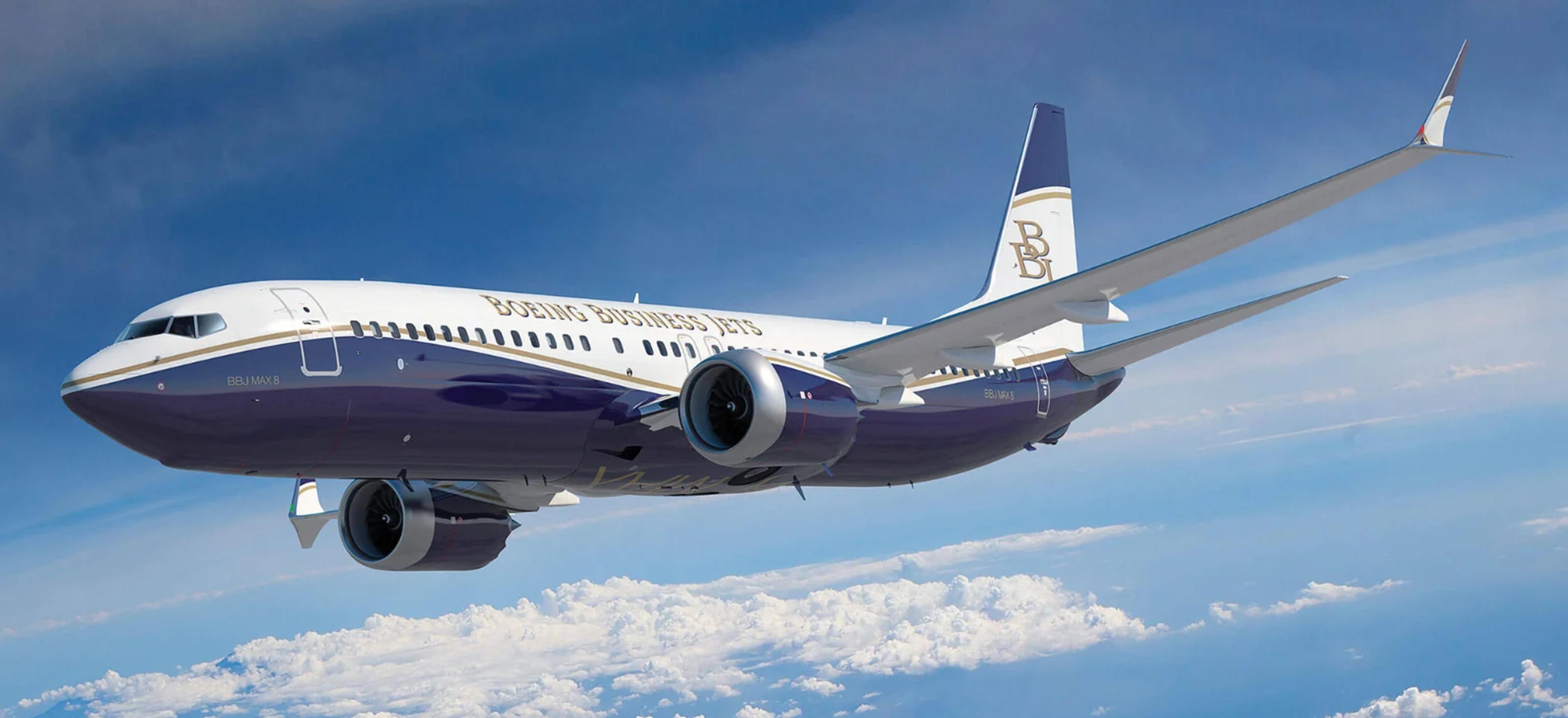 BBJ 737-8 aircraft