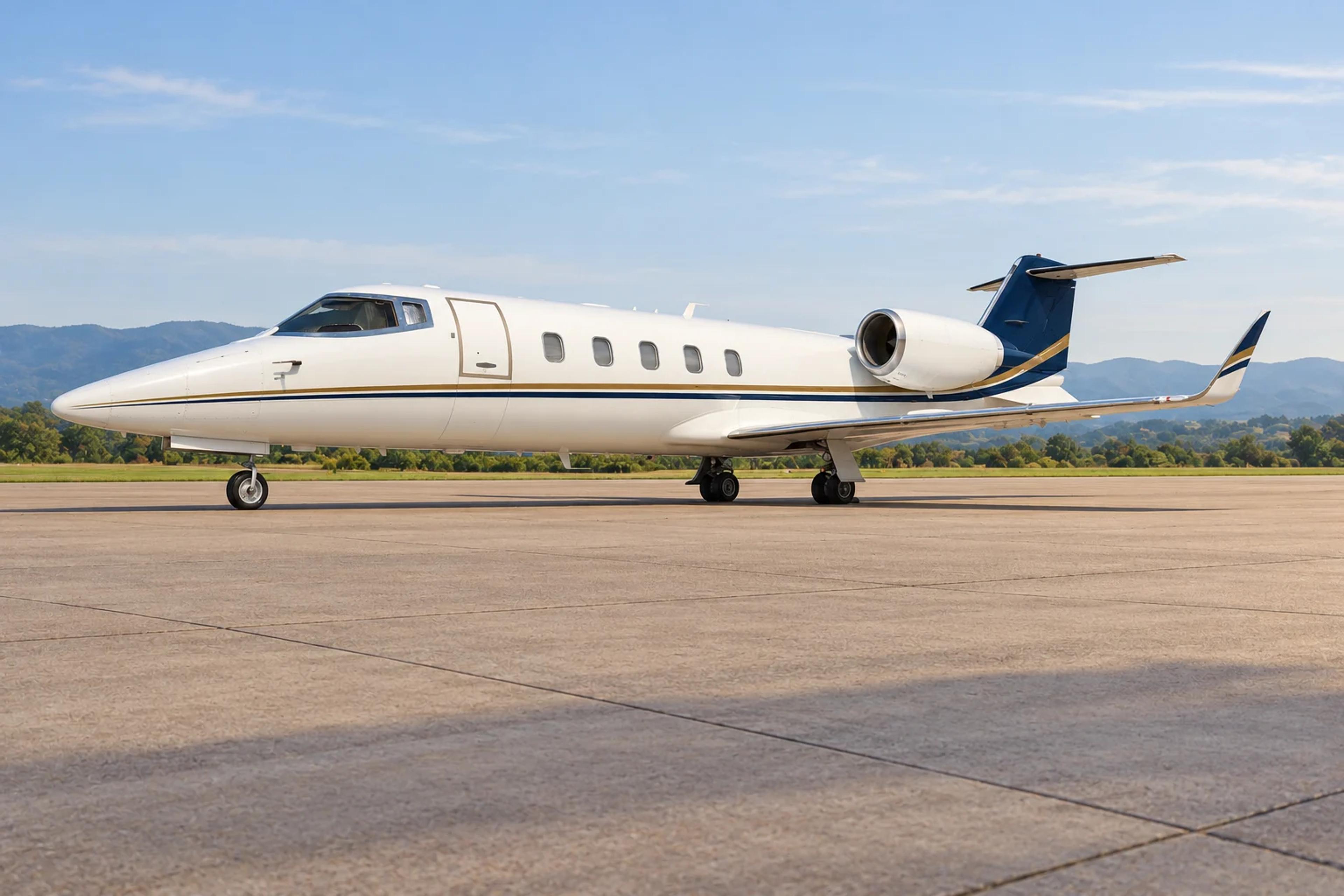 Learjet 60 aircraft