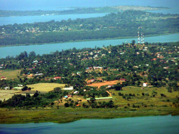View of Entebbe