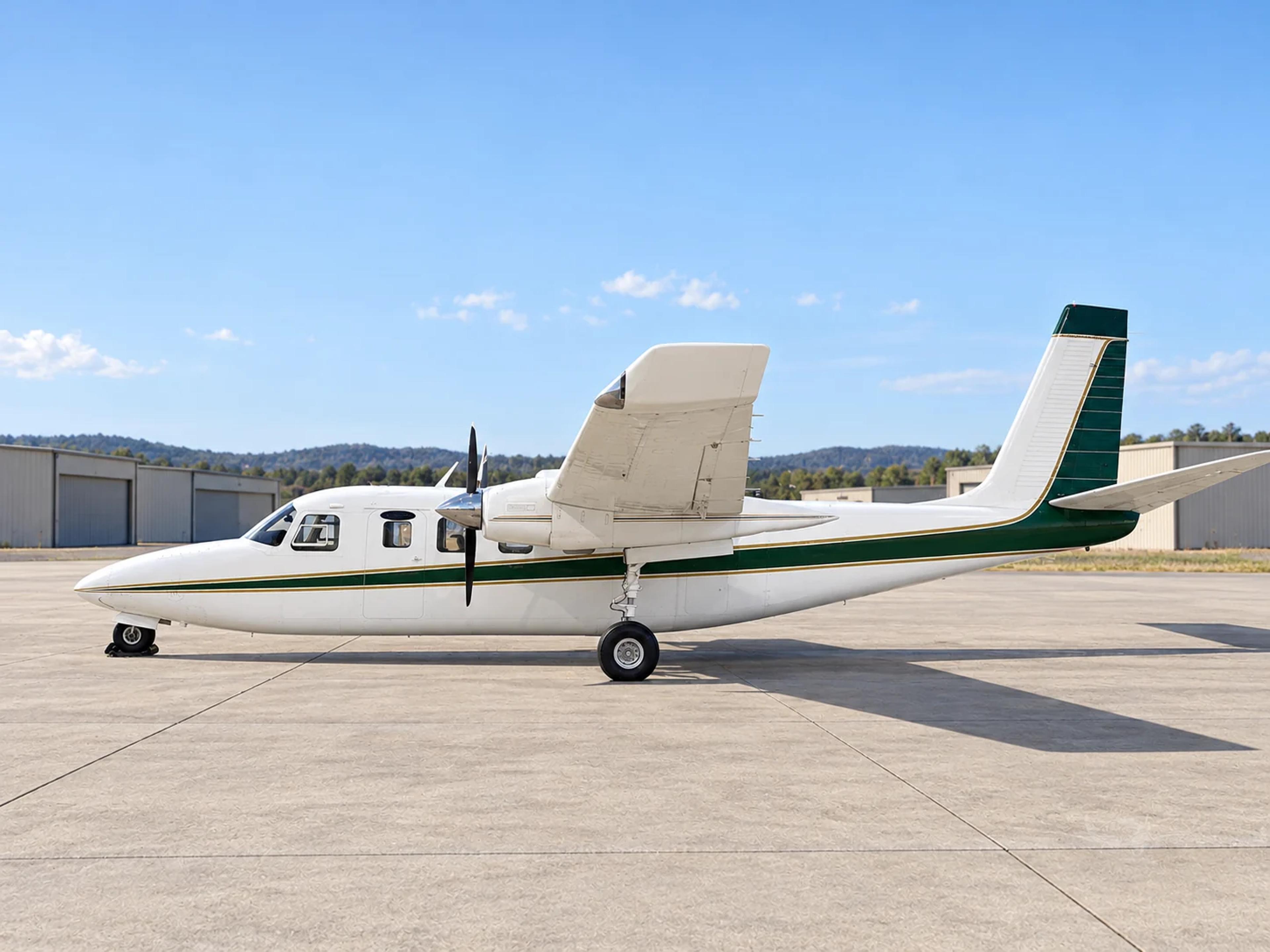 Commander 680-series aircraft illustration