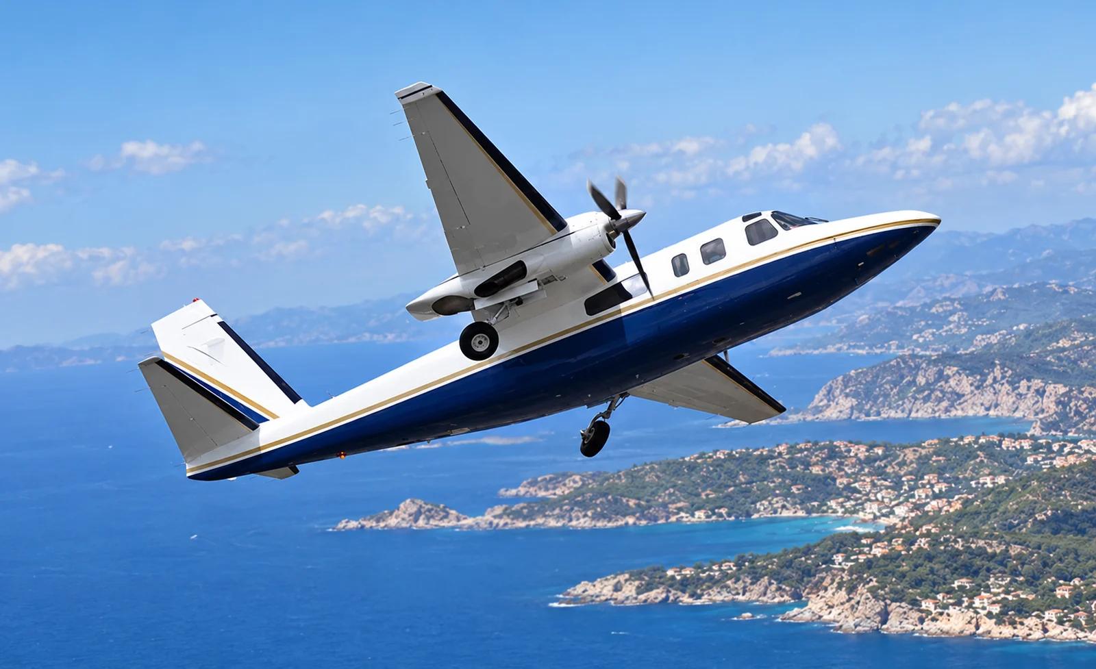 Commander 840 aircraft